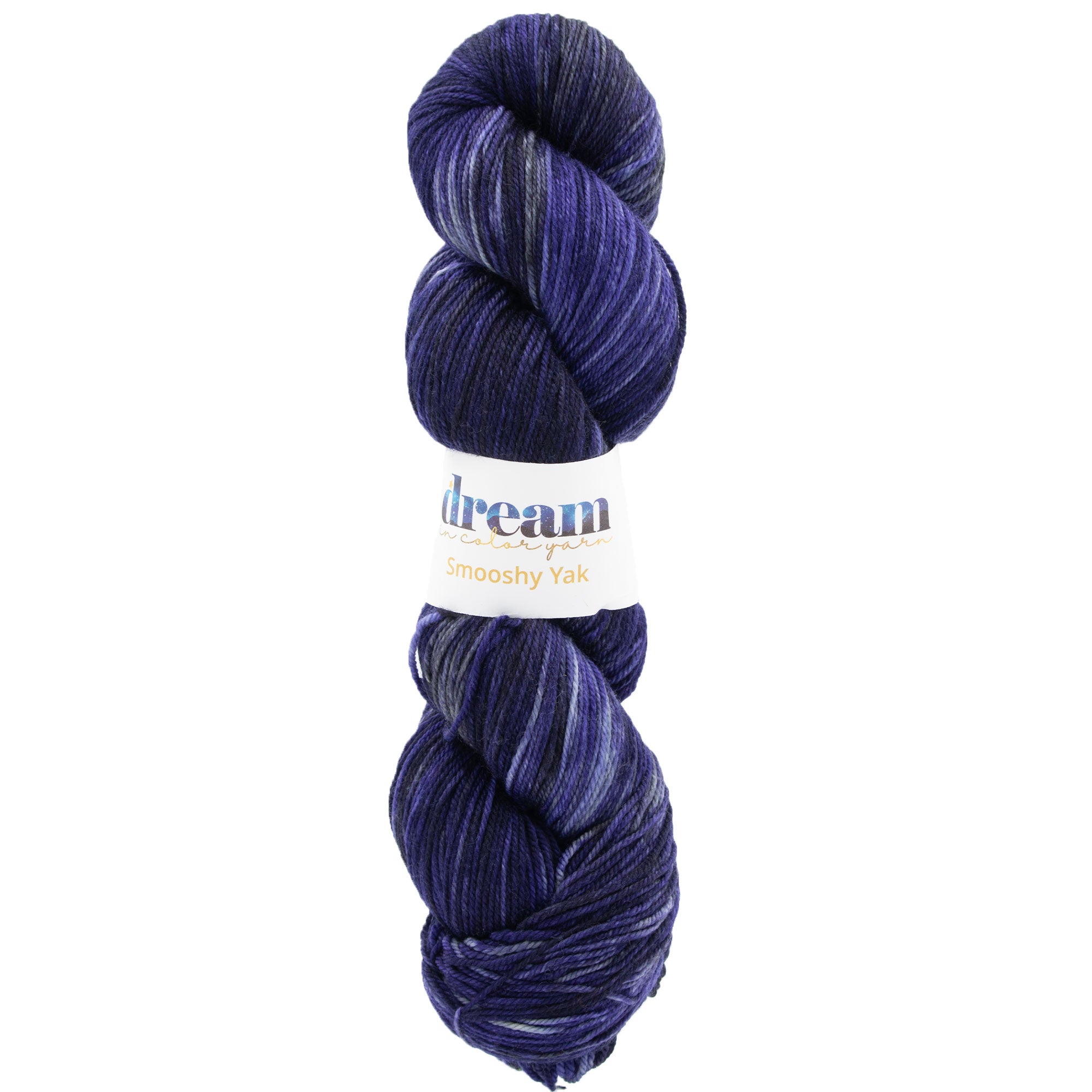 Dream in Color Smooshy Yak Yarn - Stunning Indigo