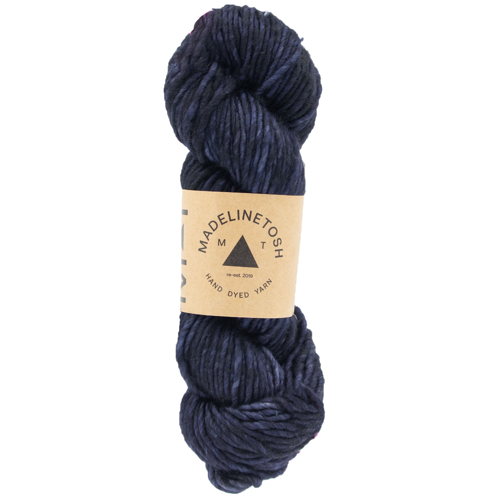 Madelinetosh ASAP Super Bulky Hand-Dyed 100% Merino Wool Yarn - Ink