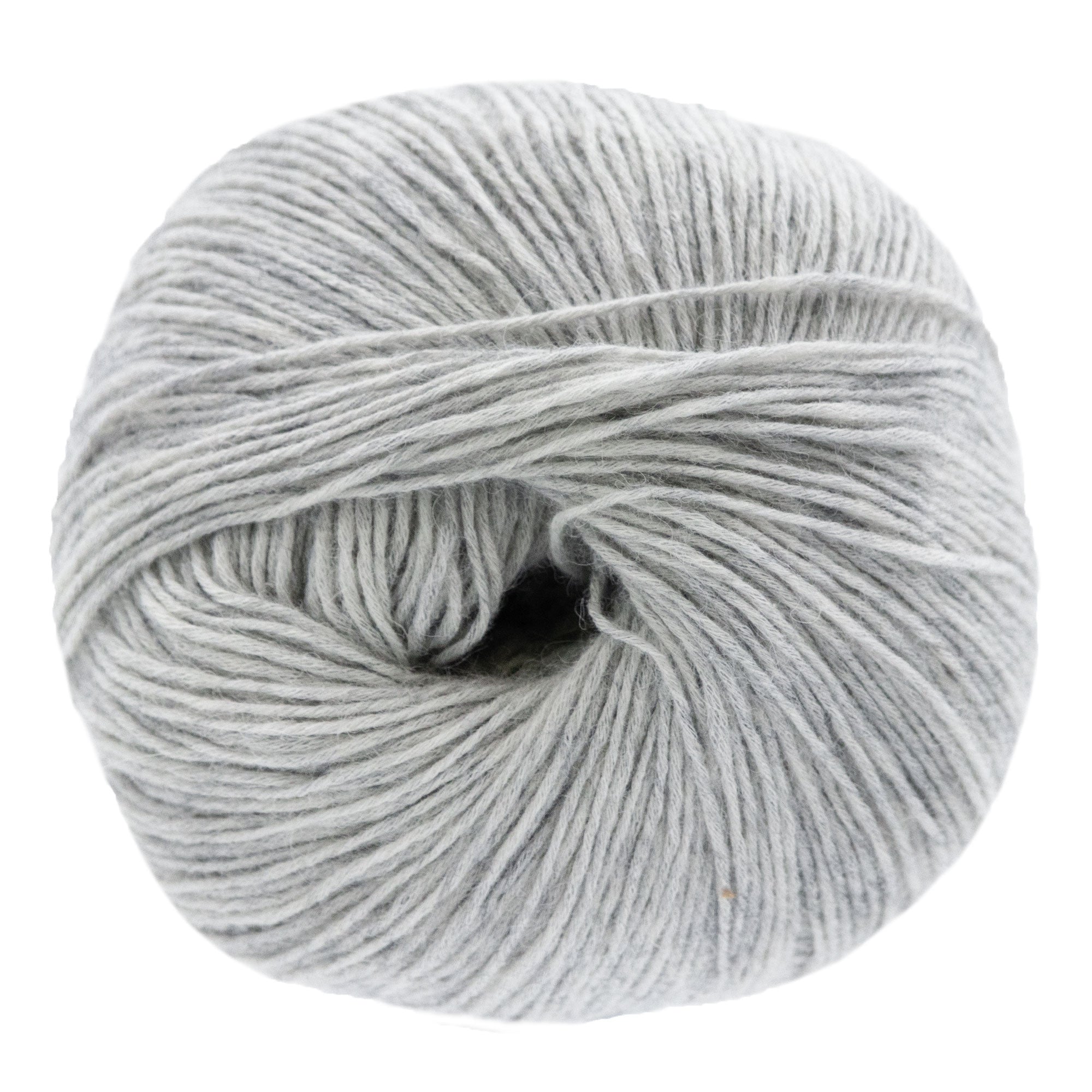 Lana Grossa Ecopuno Yarn - 014 Light Grey: Premium Blend for All Seasons