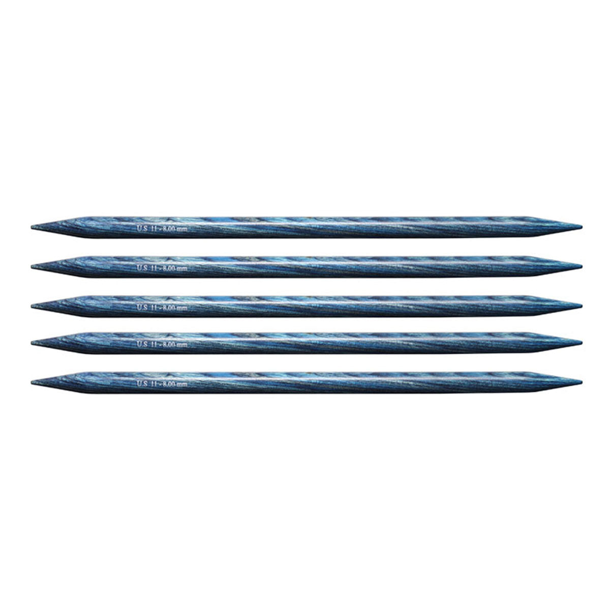 KnitPro Dreamz Double Point Needles - Premium US 11 - 5 (8.0mm) Royale Blue for Exquisite Knitting