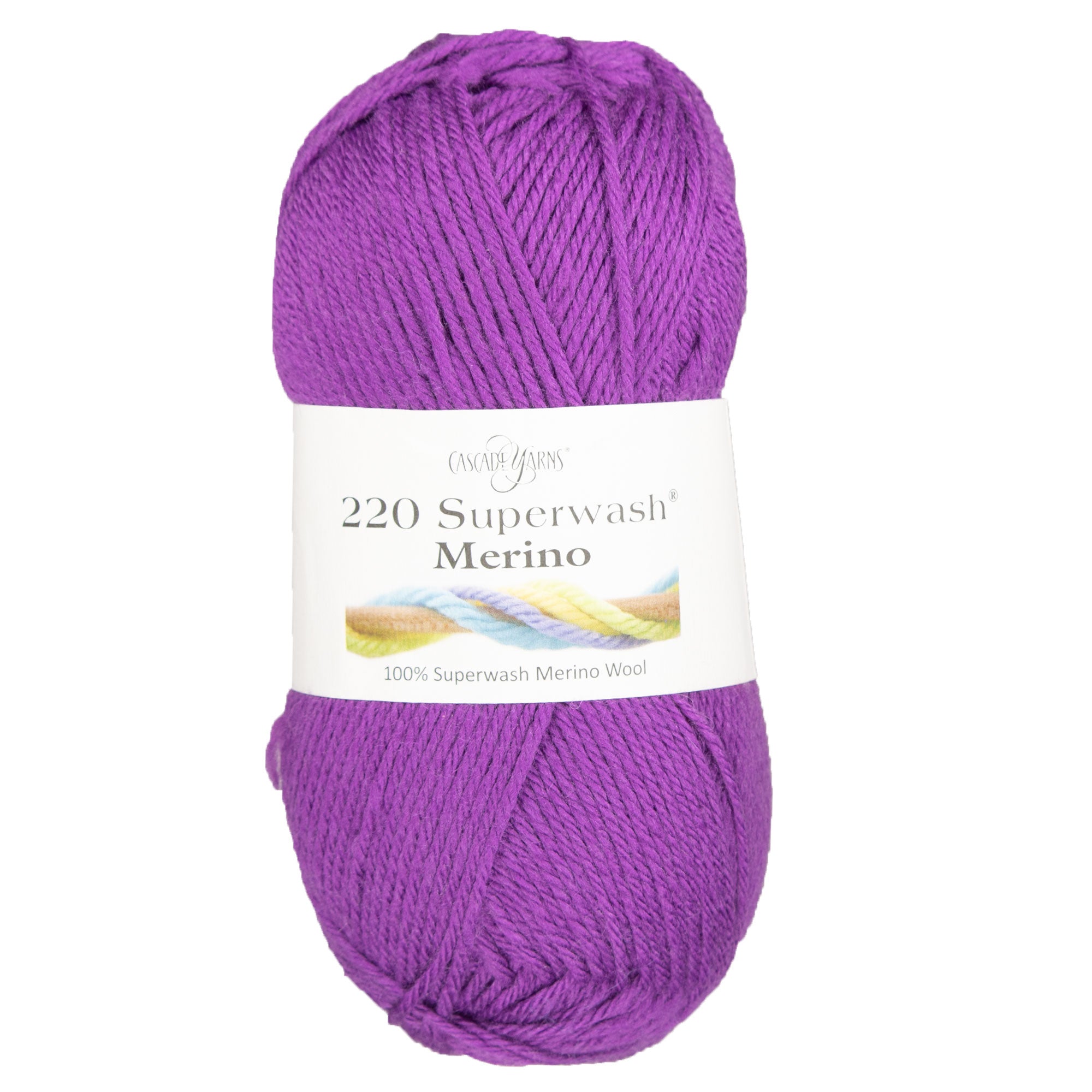 Cascade Yarns 220 Superwash Merino Yarn - Stunning 117 Dahlia Shade