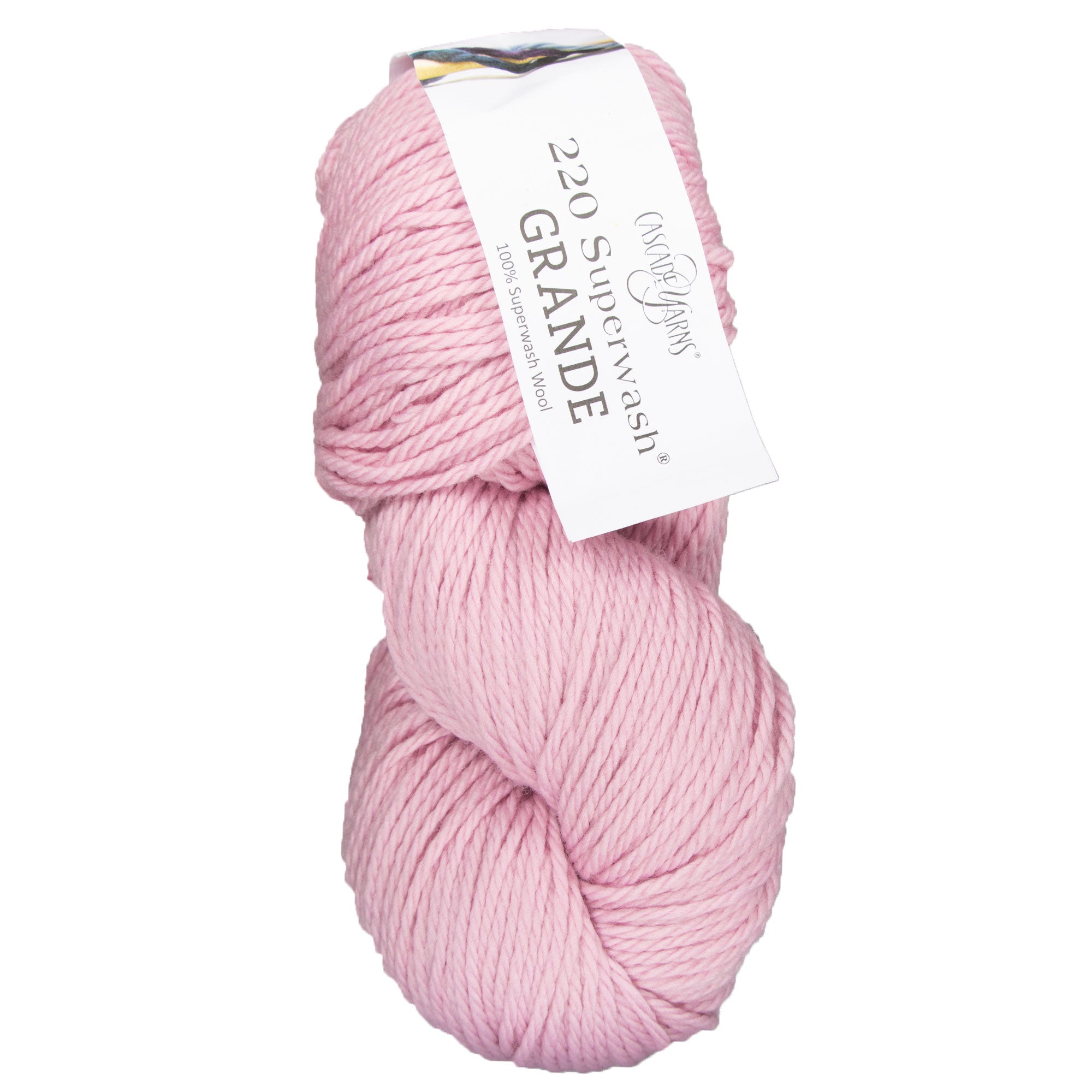 Cascade Yarns Premium 220 Superwash Grande Yarn in 894 Strawberry Cream Shade