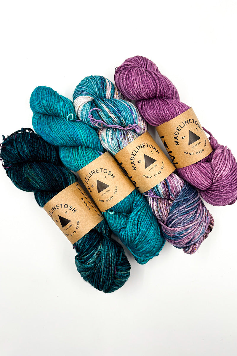 Madelinetosh Dragon Lore 2.0 Shawl Kit - A Must - Have for Knitters