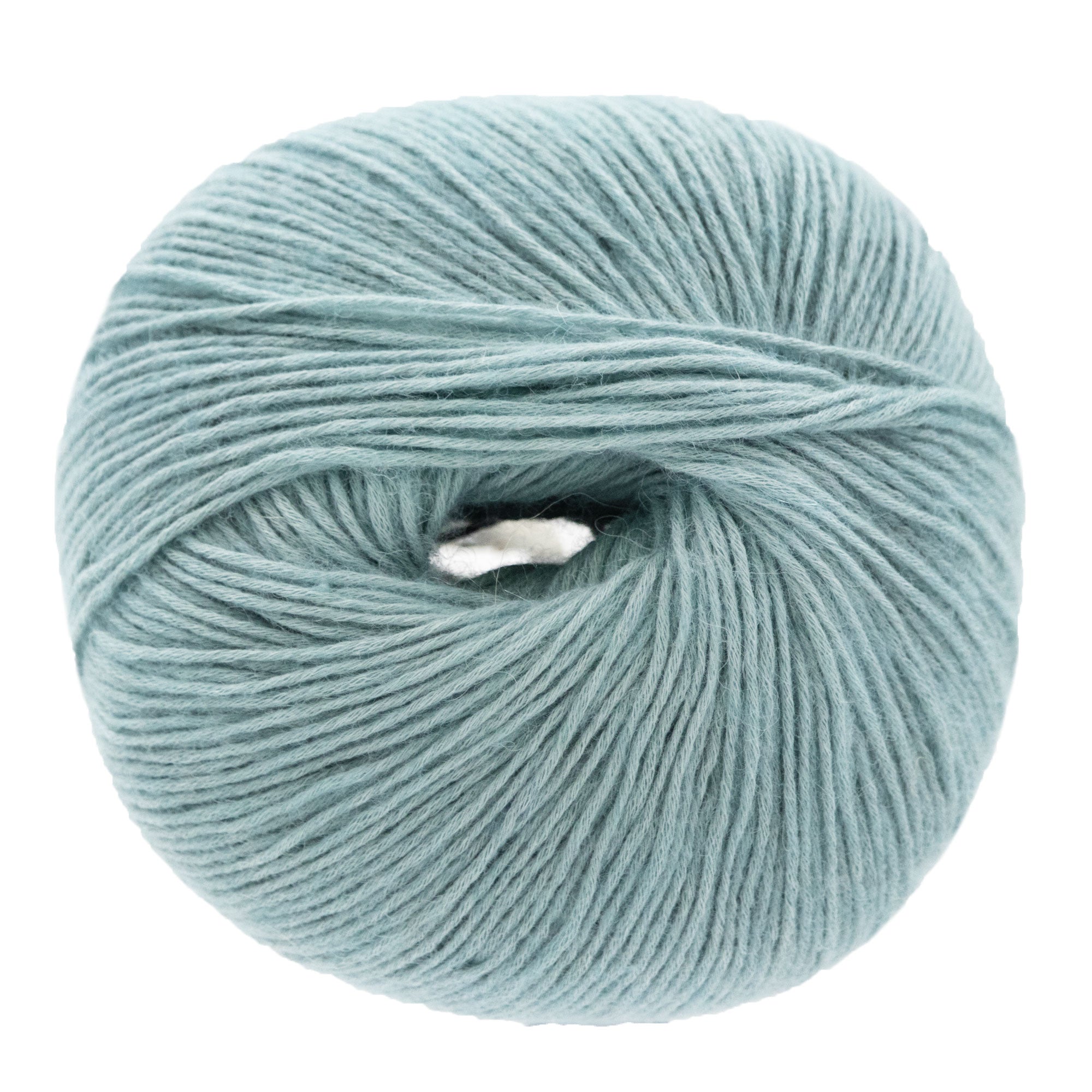 Lana Grossa Ecopuno Yarn - 044 Mint Turquoise: Soft Blend for All - Season Crafting