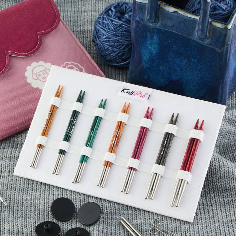 KnitPro Dreamz Special Interchangeable Needle Midi Set - 7 Sizes for 16" Circular Projects