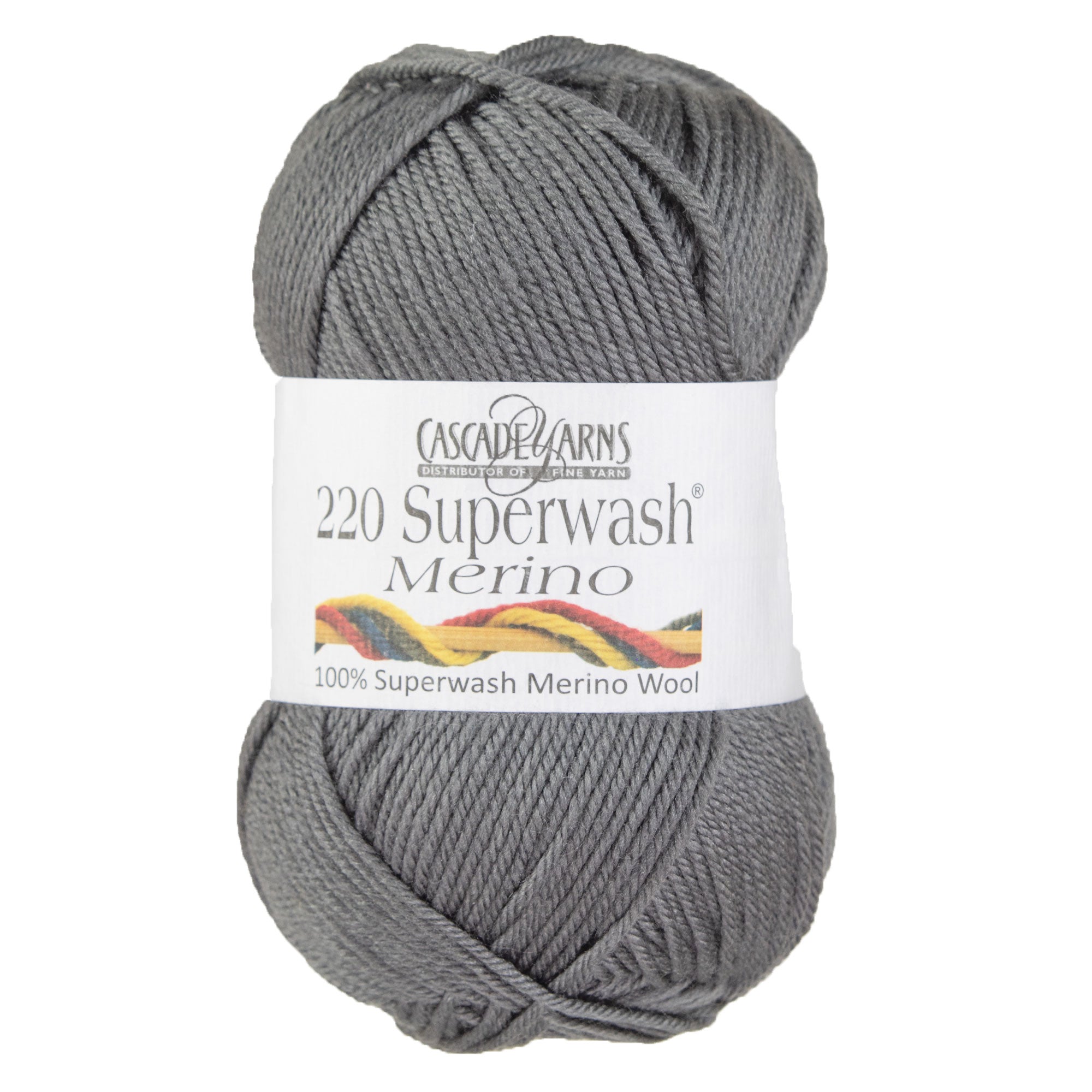 Cascade Yarns 220 Superwash Merino Yarn - Soft & Durable 067 Forged Iron