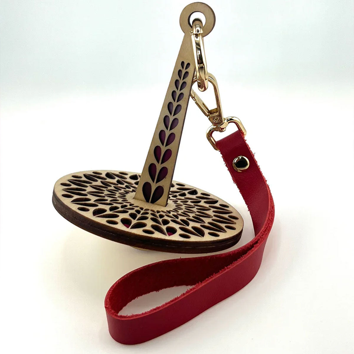 Lemonwood Jumbo Yarn Minder - Large Heart Design