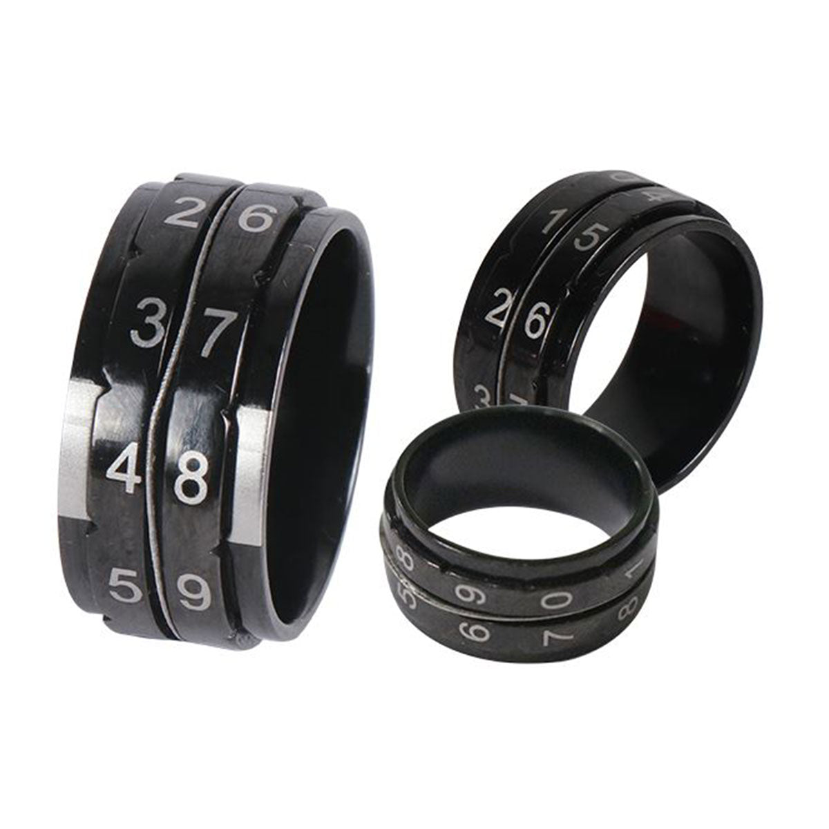 KnitPro Black Row Counter Ring - Size 10 for Avid Knitters and Crocheters