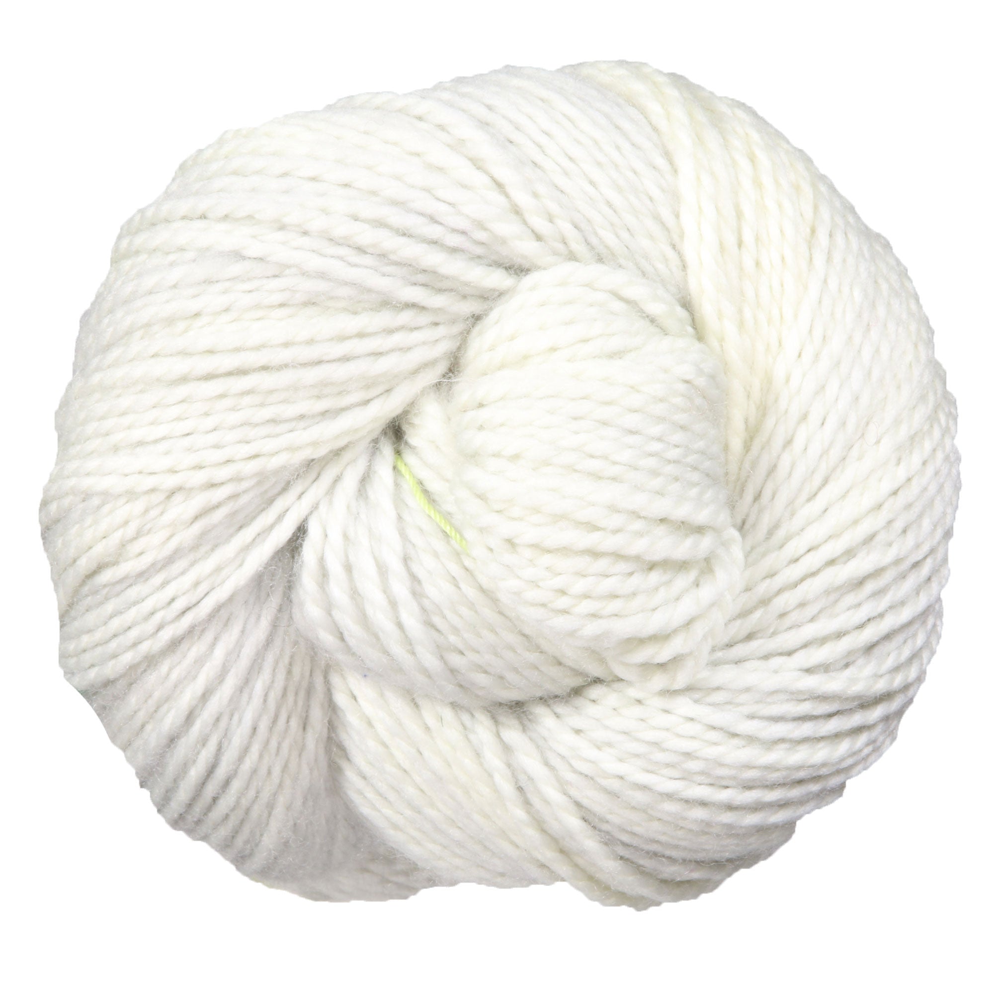 Madelinetosh Ethically-Sourced Hand-Dyed Farm Twist Yarn in Farmhouse White