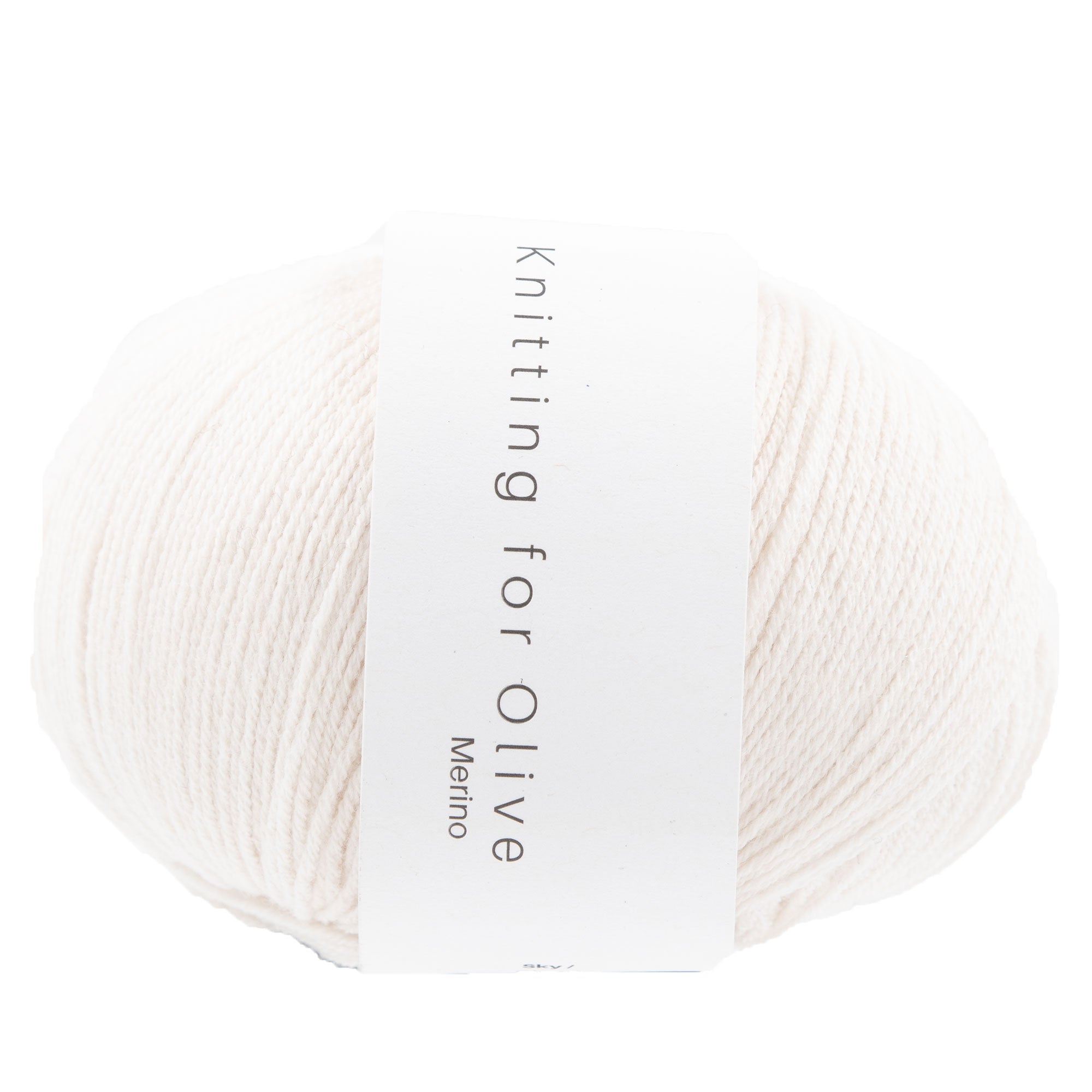 Ethical and Sustainable Knitting for Olive Merino Yarn - Cloud