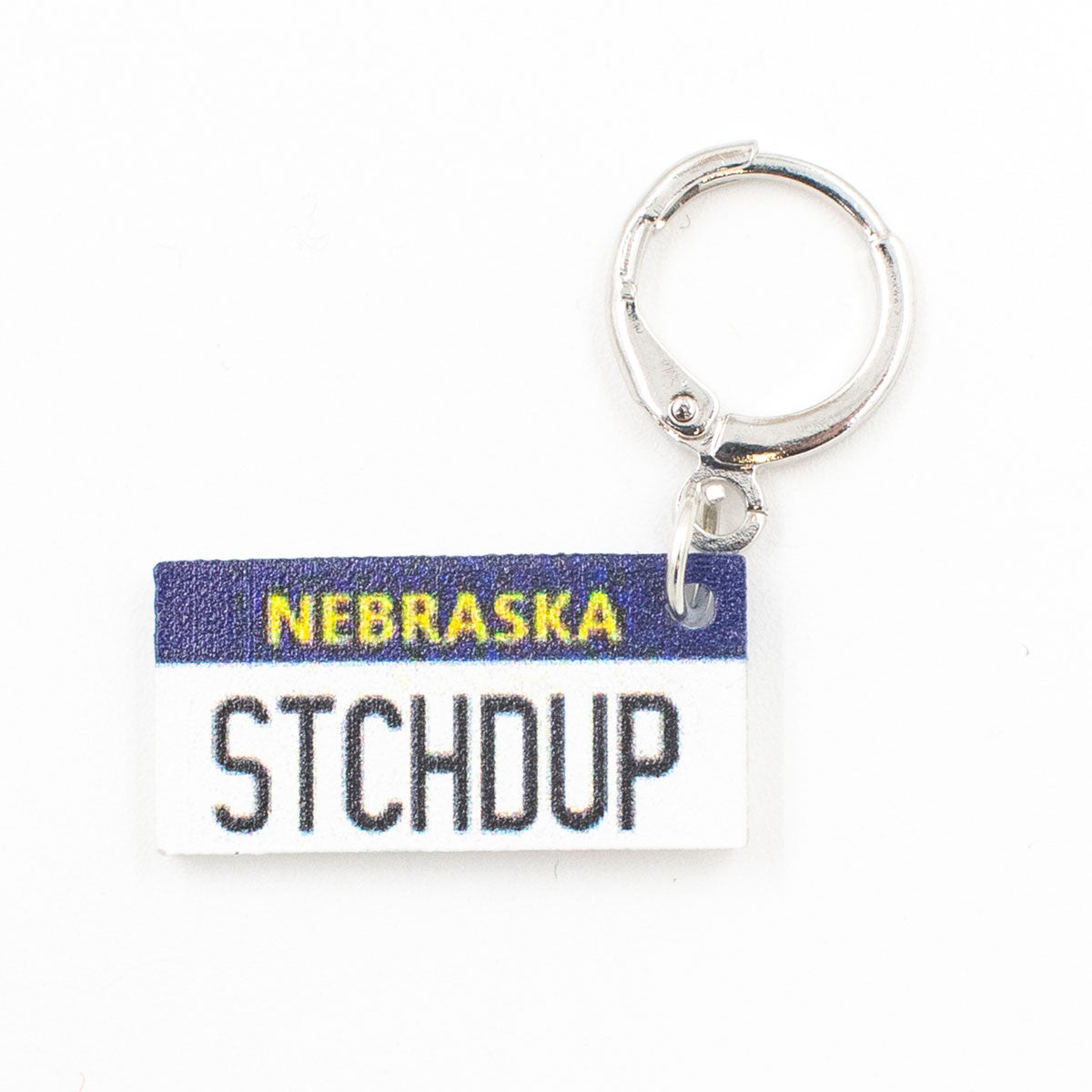 Jimmy Beans Wool State Stitch Markers - Nebraska: Commemorative USA Road Trip Collectibles