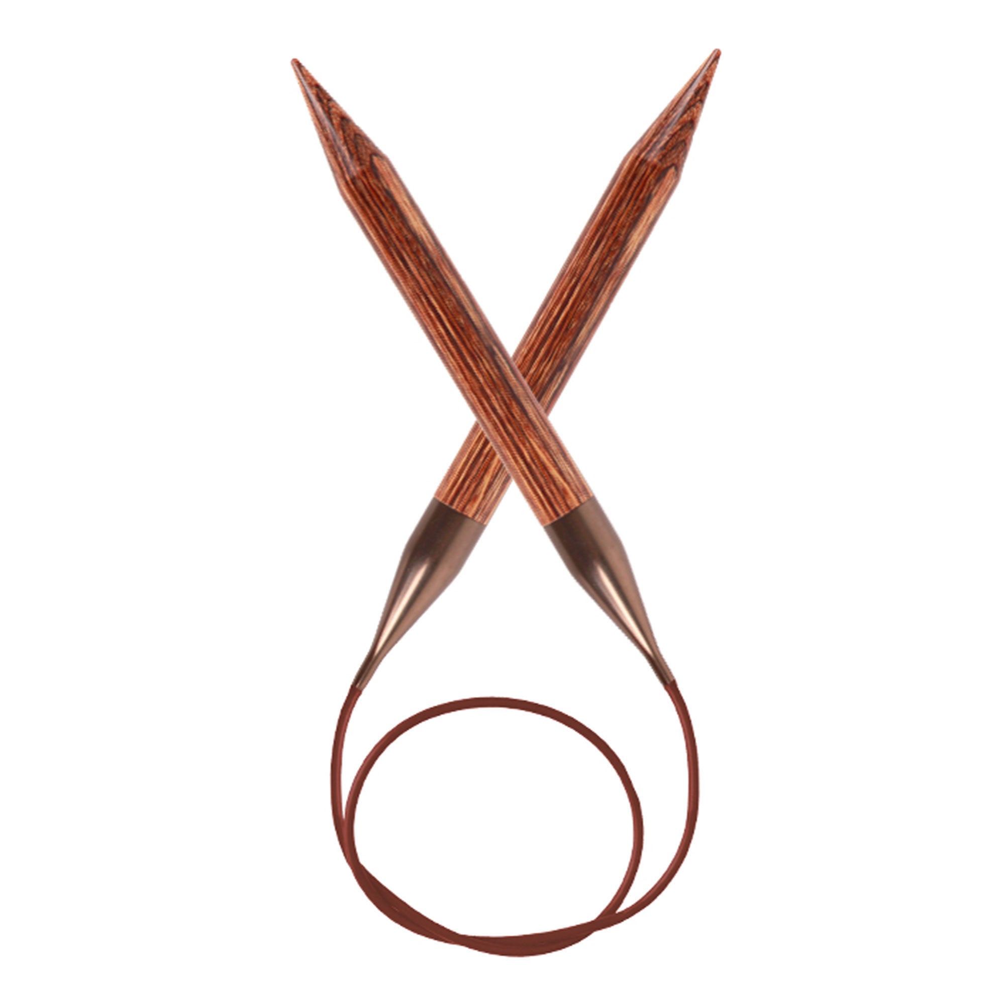 KnitPro Ginger Fixed Circular Needles - Premium US 13 (9.0mm) 24 for Superior Knitting