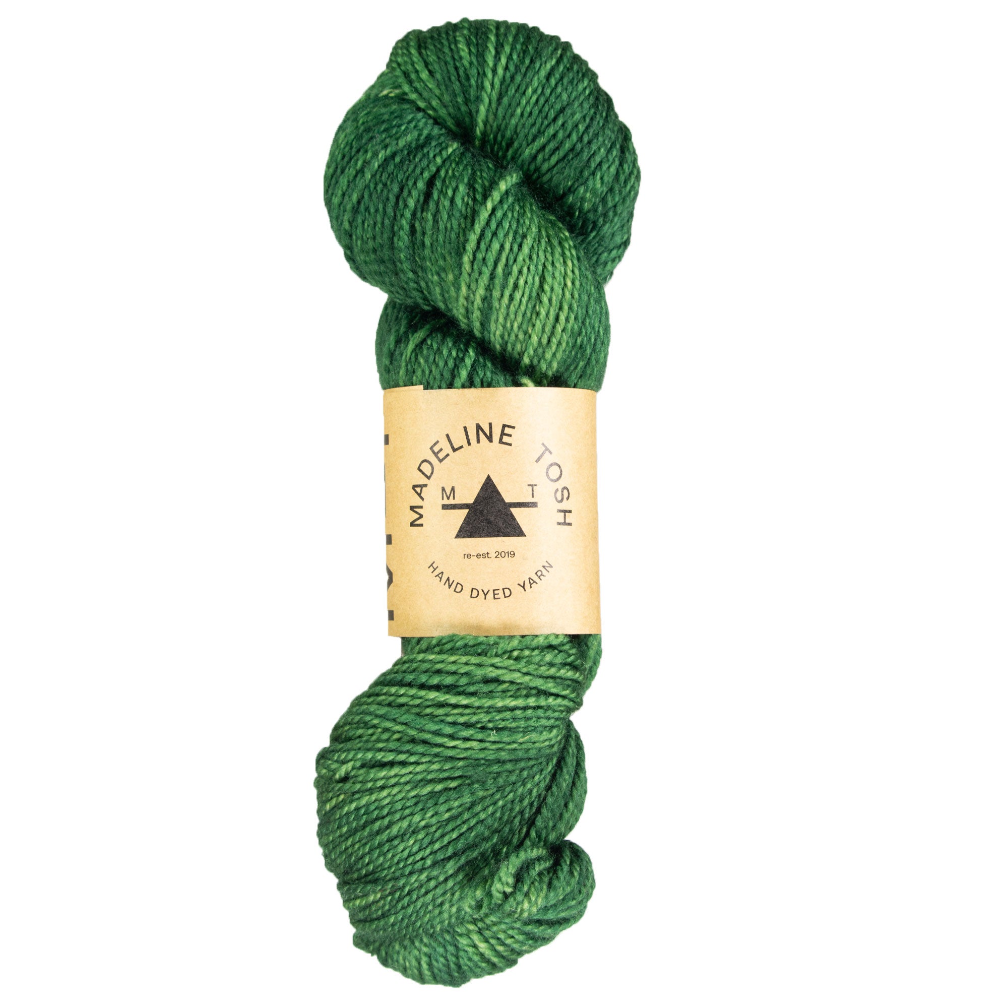 Madelinetosh Farm Twist Yarn in Moorland - Hand - Dyed, Ethically Sourced Wool Yarn