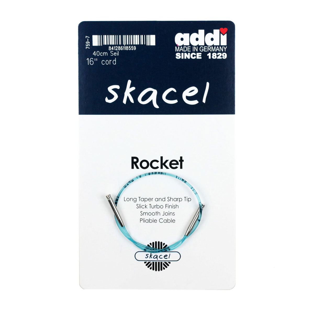 addi Click Cords - Short Cord 16 - Revolutionary Locking Cords for All addi Click Systems