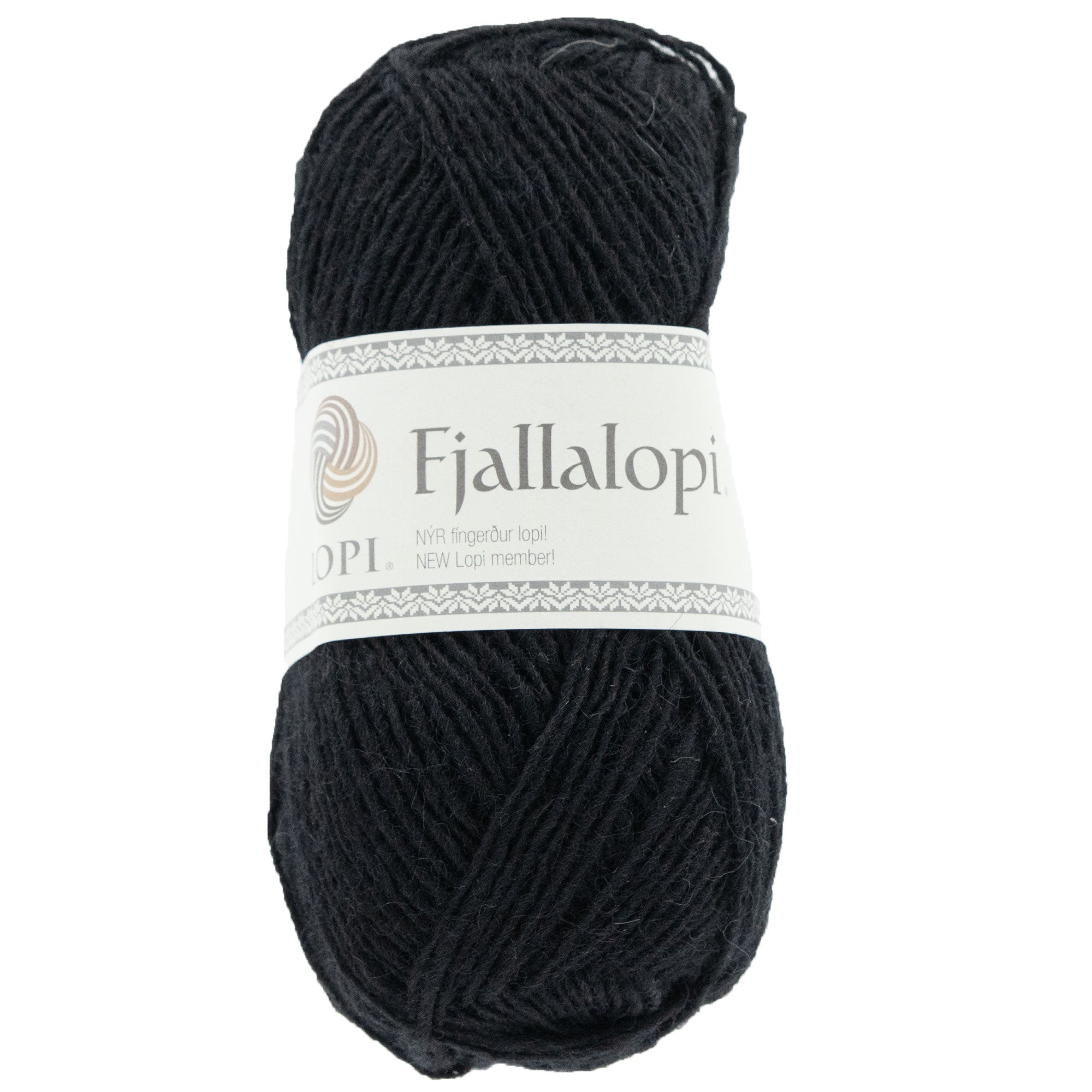 Lopi Fjallalopi Premium Yarn - 3059 Raven Black for Cozy Knitwear