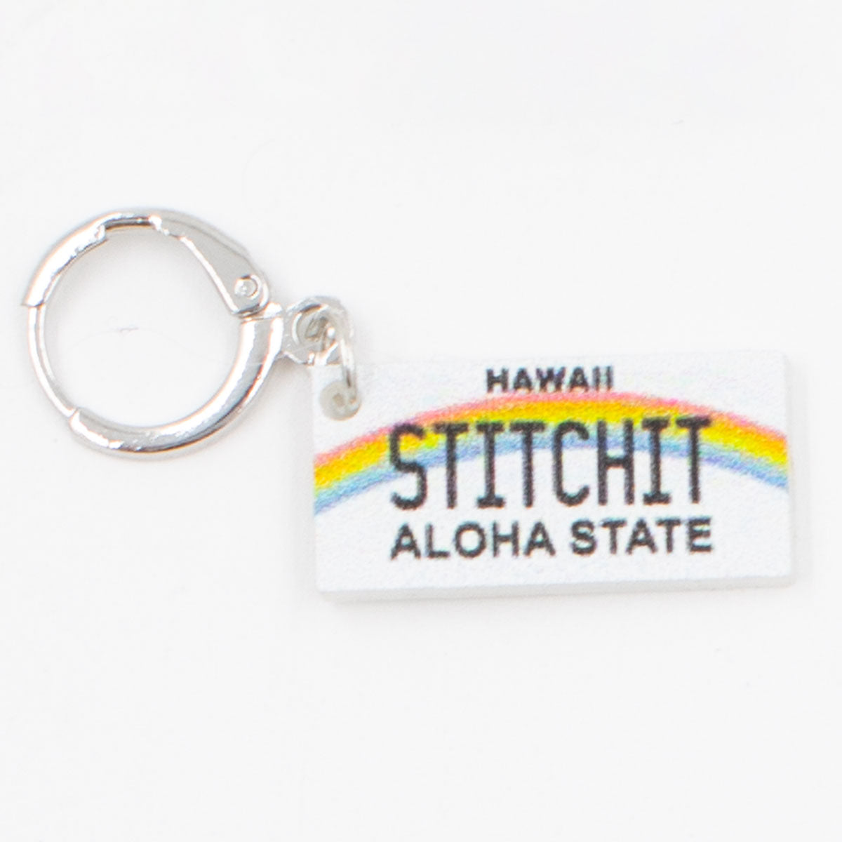 Jimmy Beans Wool State Stitch Markers - Hawaii: Unique Souvenirs for Stitching Enthusiasts