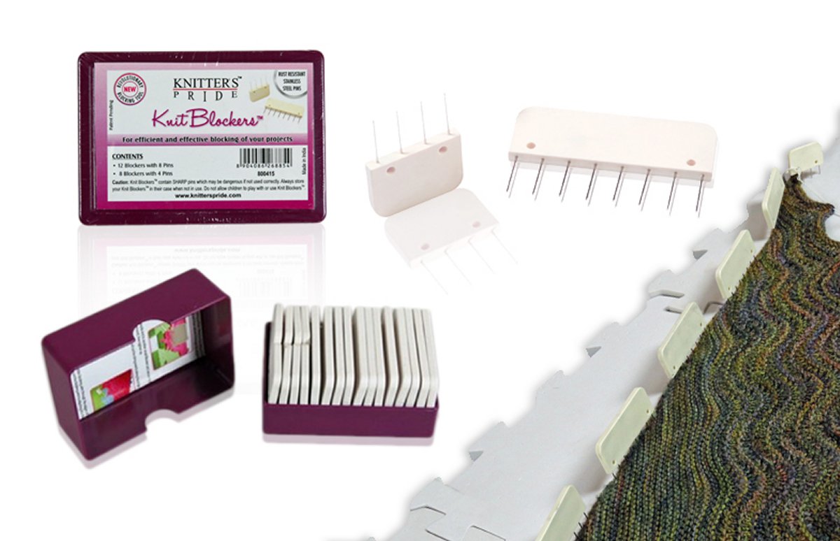 KnitPro Original Knit Blockers - Ideal for Crochet and Knit Projects