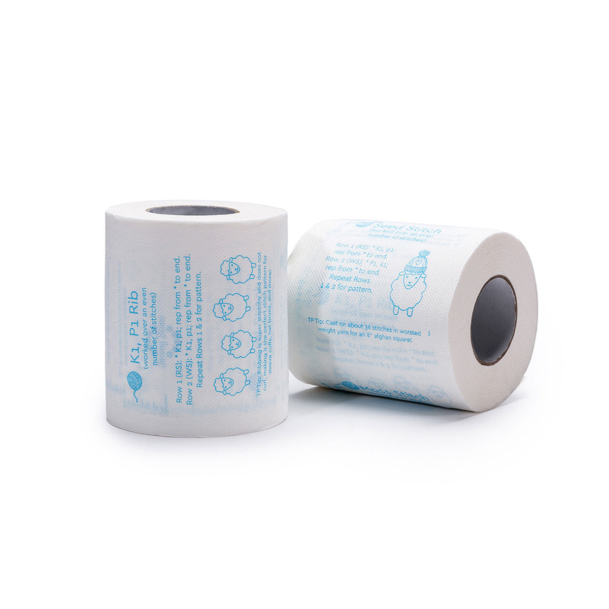 Jimmy Beans Wool Sh*t Along Kits - Single Roll of Coffeeberry-themed JBW TP for Knitting and Crochet
