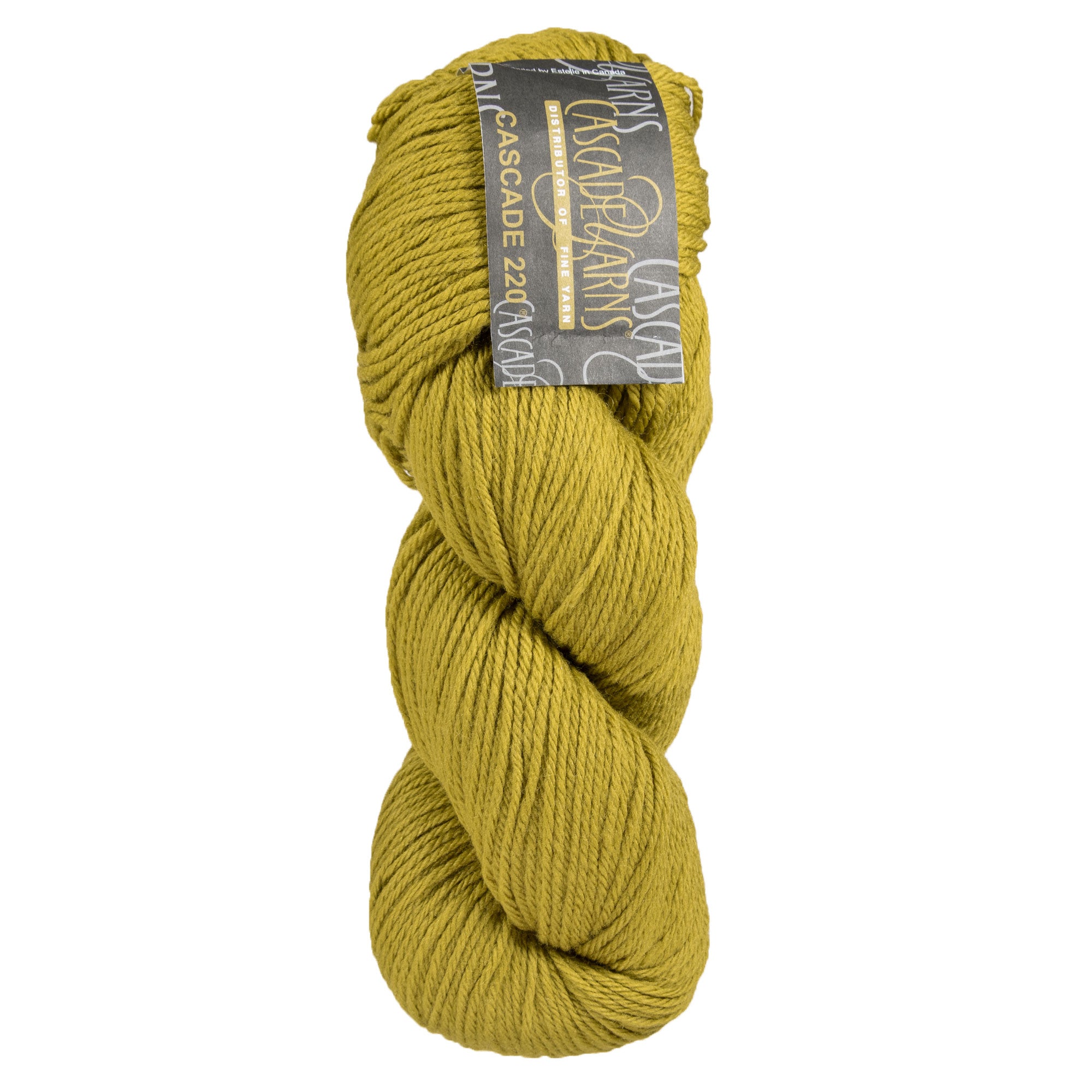 Cascade 220 Yarn - 9566 Olive Oil: Durable & Soft Peruvian Highland Wool