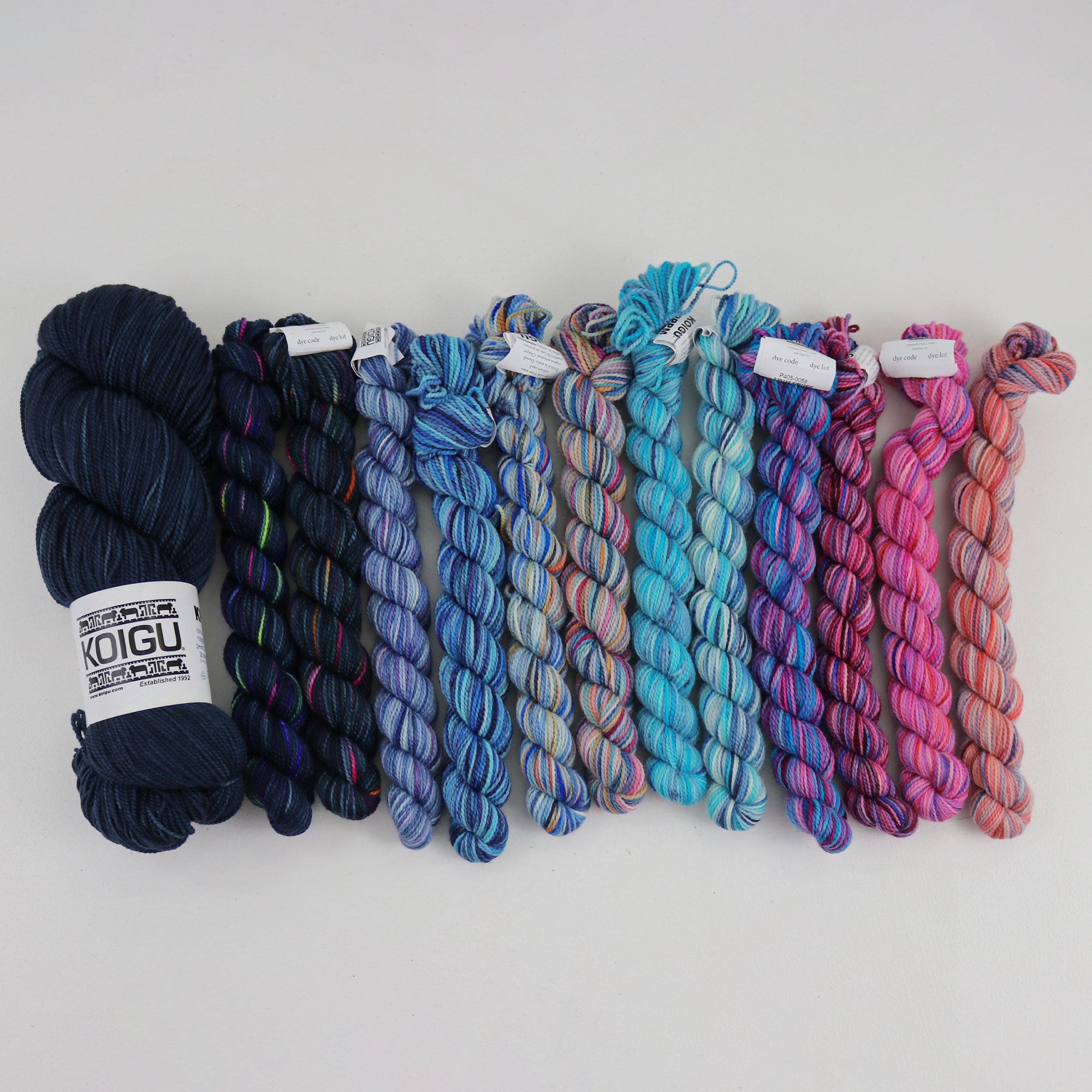 Koigu Supernova Shawl Yarn - Electron: Exclusive Knitting Yarn for Mystery Knit - along