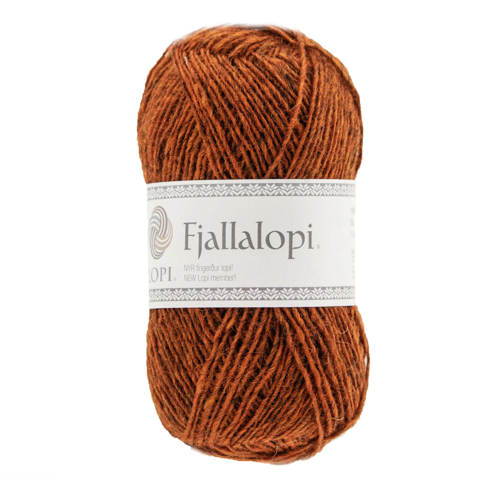 Lopi Fjallalopi Yarn 3042 Ginger - Ideal for Lightweight Garments