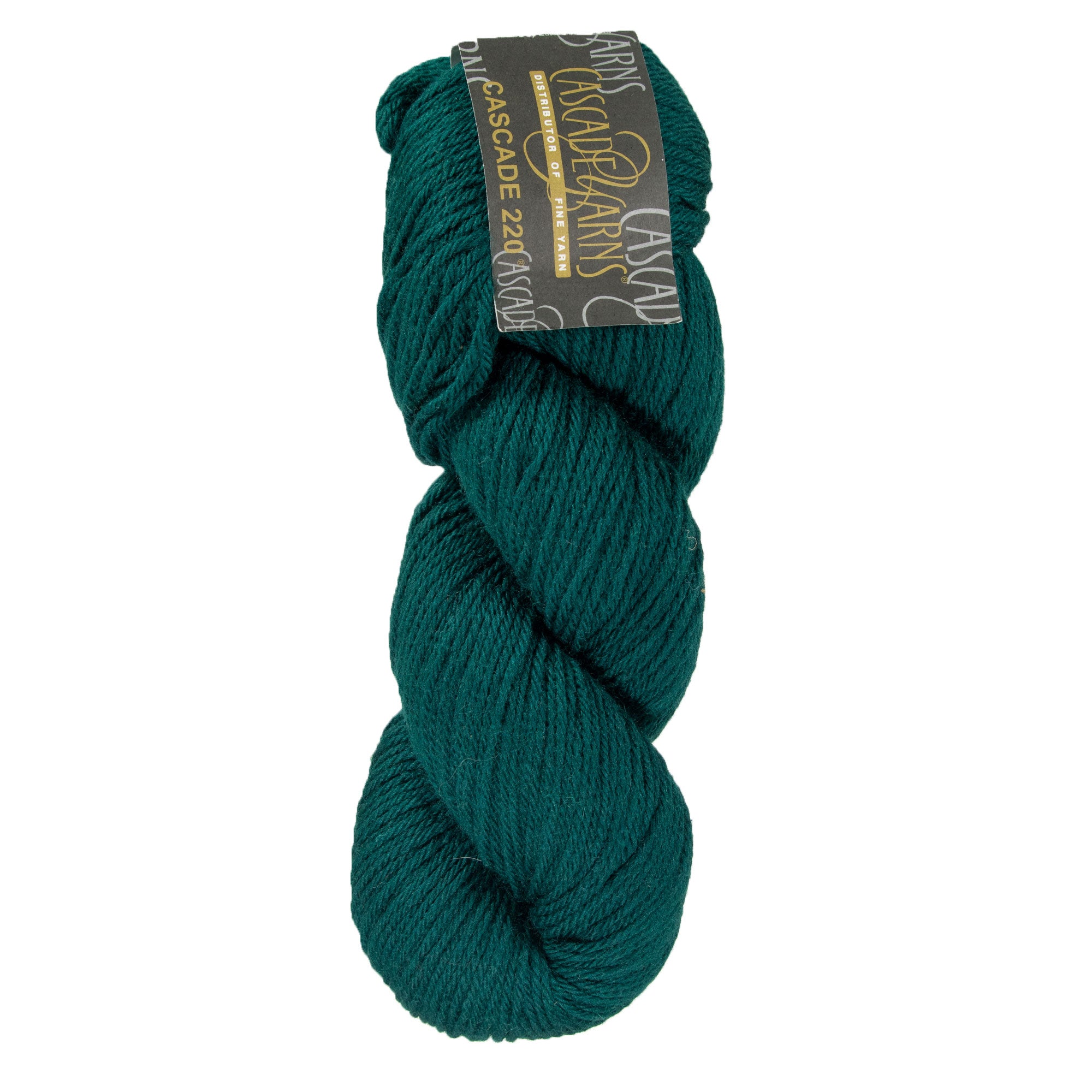 Cascade 220 Worsted - Weight Yarn - 8893 Hunter Green - Ideal for Knitting, Crocheting & Weaving