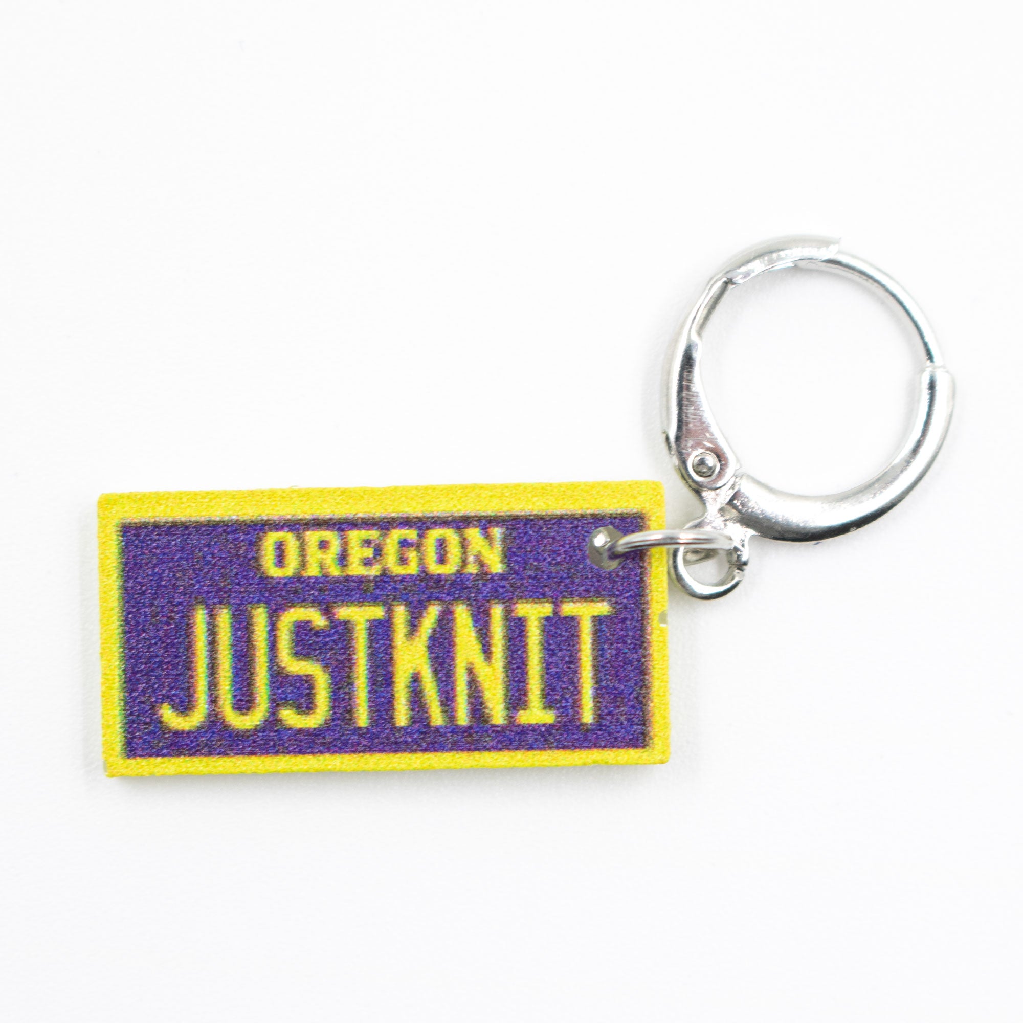 Jimmy Beans Wool Exclusive State Stitch Markers - Oregon: A Memento of the USA Stitchin Road Trip