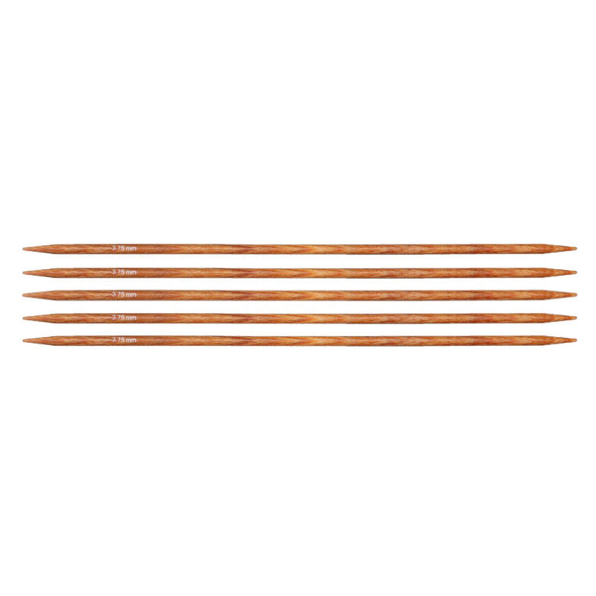 KnitPro Dreamz Double Point Needles - US Size 1 - 6 (2.25mm) Vibrant Orange Lily