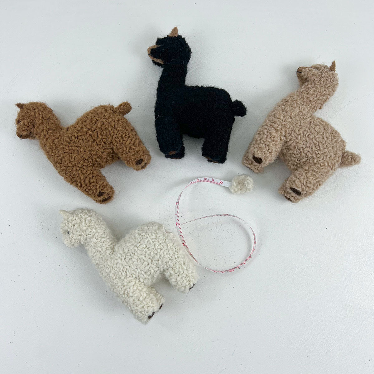 Jimmy Beans Wool Adorable Long Tail Alpaca Tape Measure - Lana the Long Tail