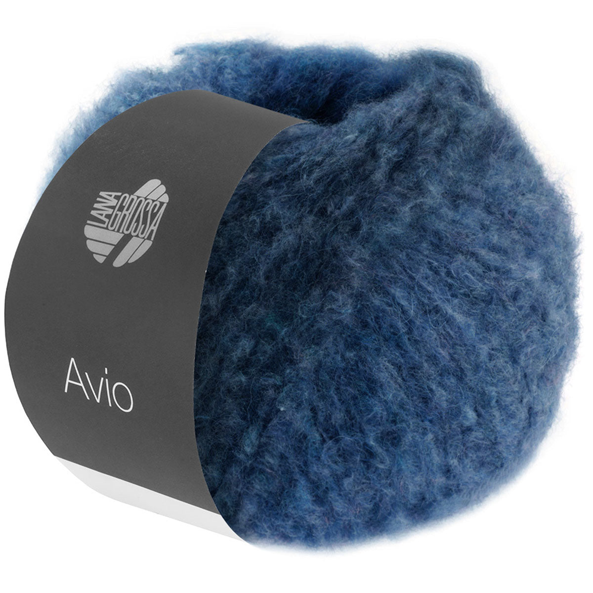 Lana Grossa Avio Chunky Yarn - 21 Dark Petrol/Turquoise Blue: Soft Alpaca & Polyamide Blend