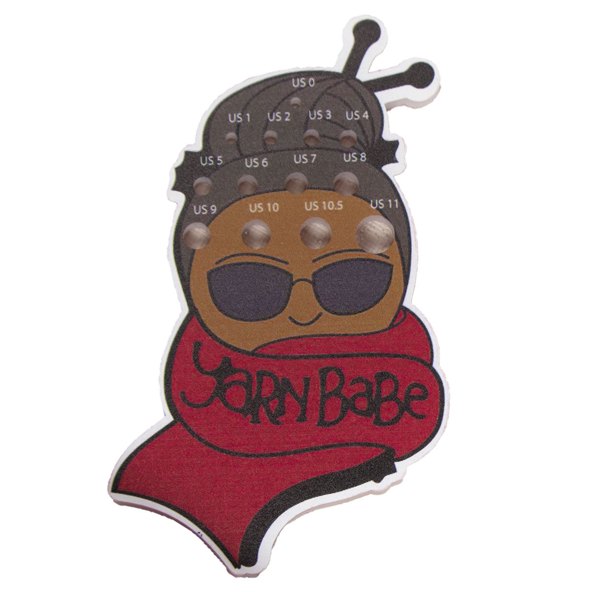 Hot! Jimmy Beans Wool Yarn Babe Red Scarf Needle Gauge