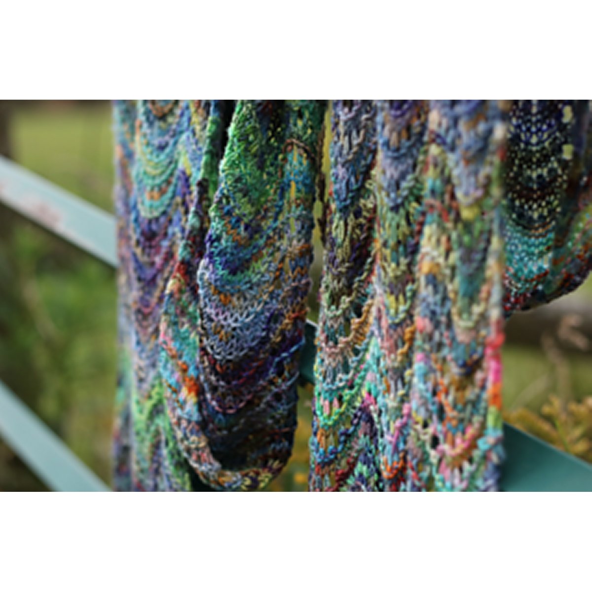 Koigu Pencil Box Patterns - Ariel - Stunning Little Mermaid Scarf PDF Download