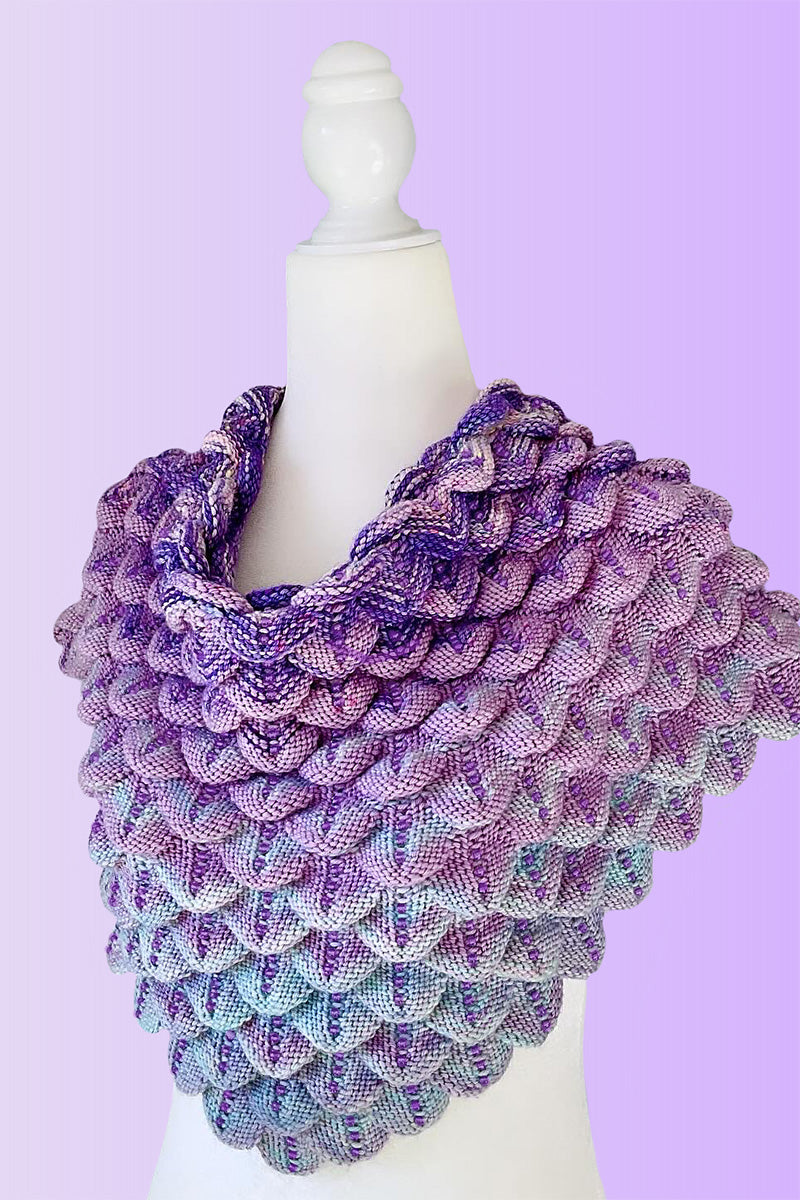 Madelinetosh Dragon Lore 2.0 Shawl Kit - A Must - Have for Knitters
