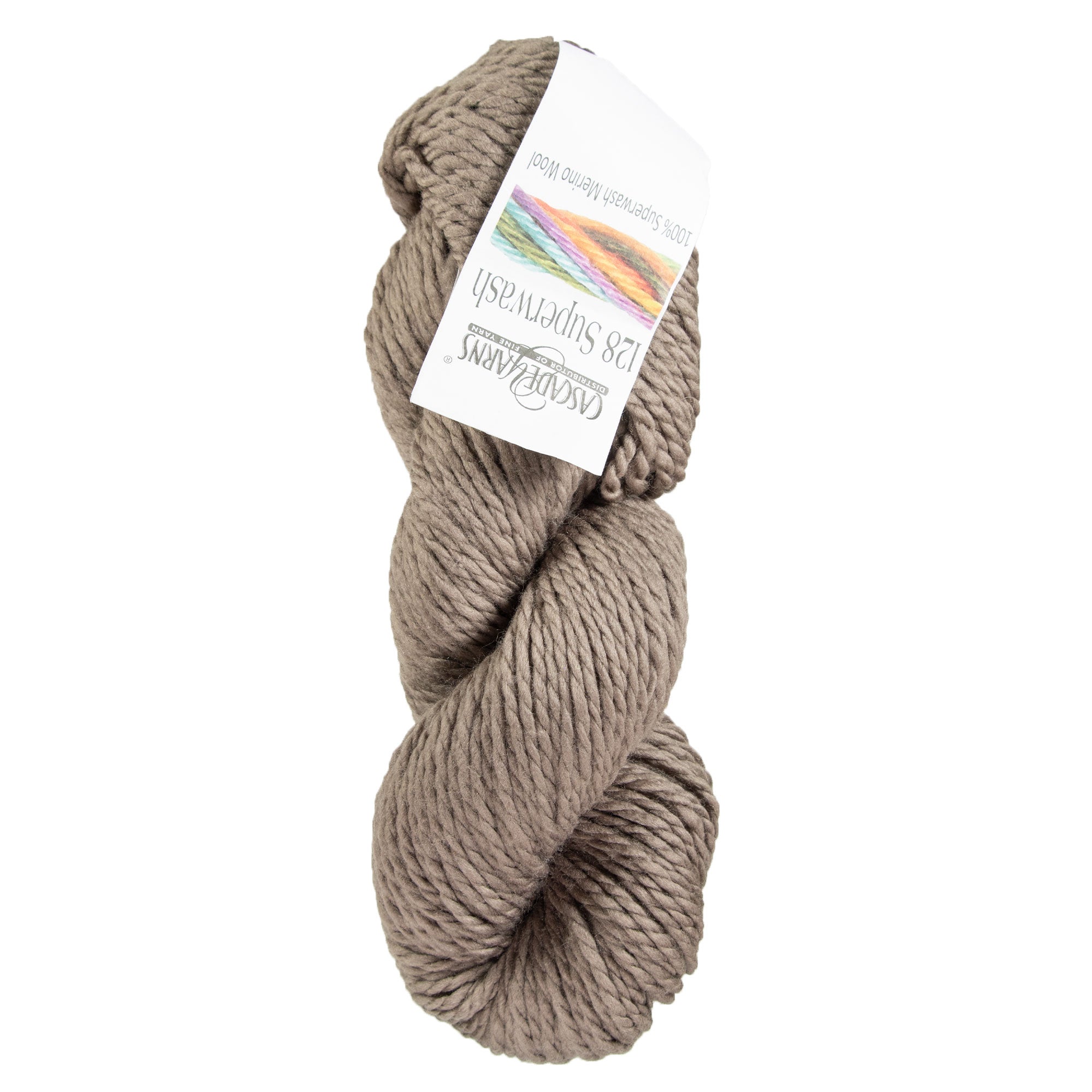 Cascade Yarns 128 Superwash Machine - Washable Merino Wool Bulky Yarn - 213 Brindle