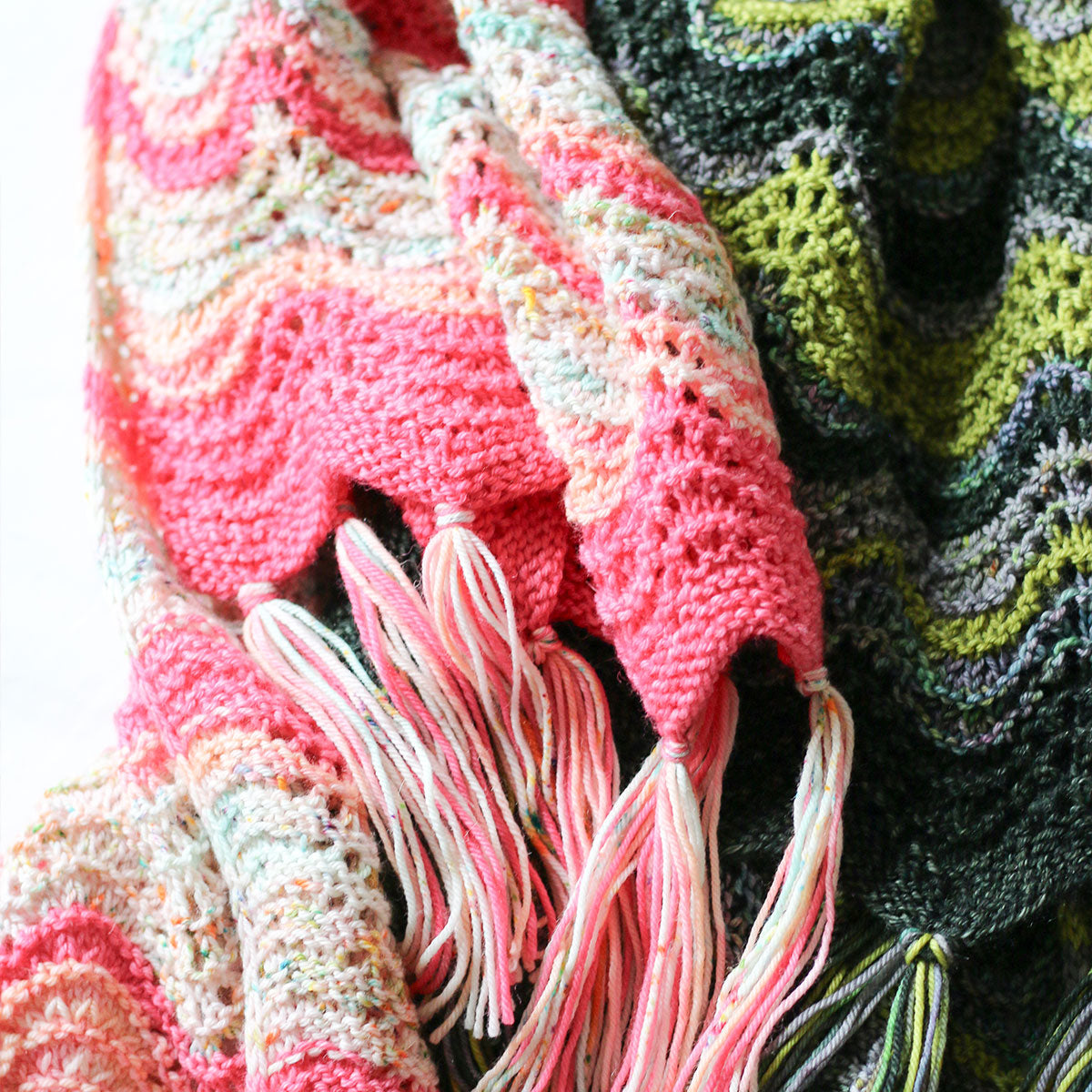 Exclusive Madelinetosh Defying Gravity Shawl Kit - Glinda Edition