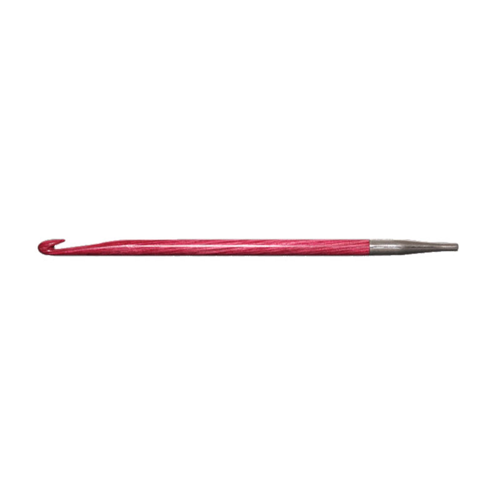 KnitPro Dreamz Candy Pink Tunisian/Afghan Interchangeable Hooks - J (6.0mm) for Effortless Crochet