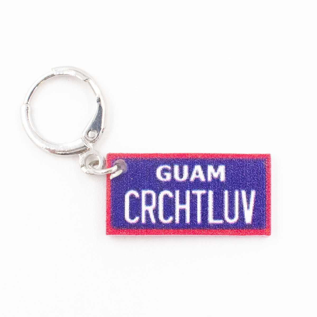 Jimmy Beans Wool State Stitch Markers - Unique Guam Edition