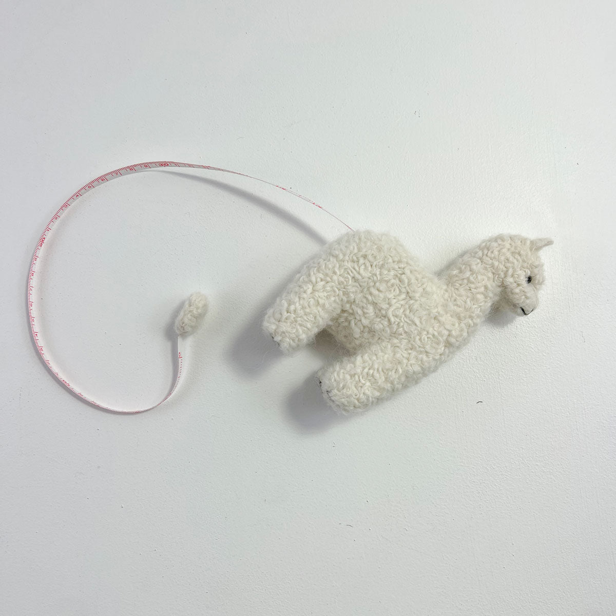 Jimmy Beans Wool Adorable Long Tail Alpaca Tape Measure - Lana the Long Tail