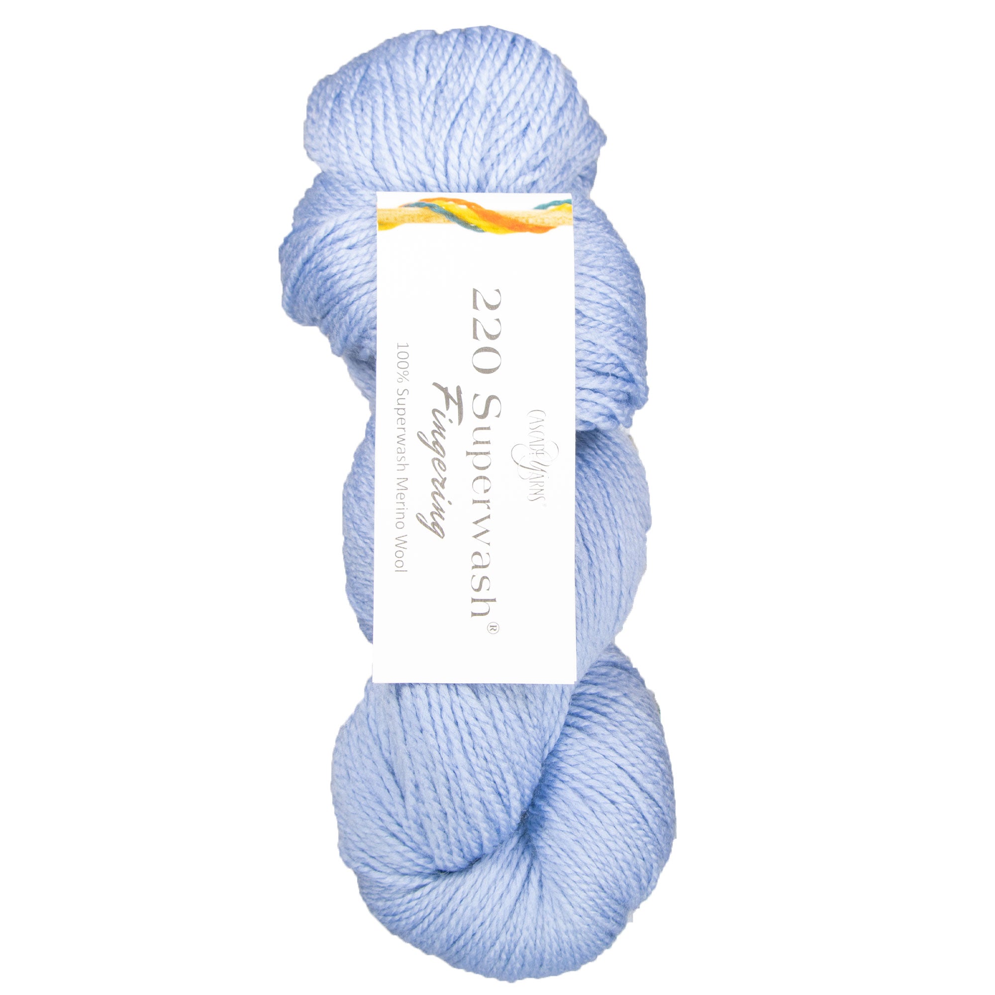 Cascade Yarns 220 Superwash Fingering Yarn in Trendy 54 Stonewash Color