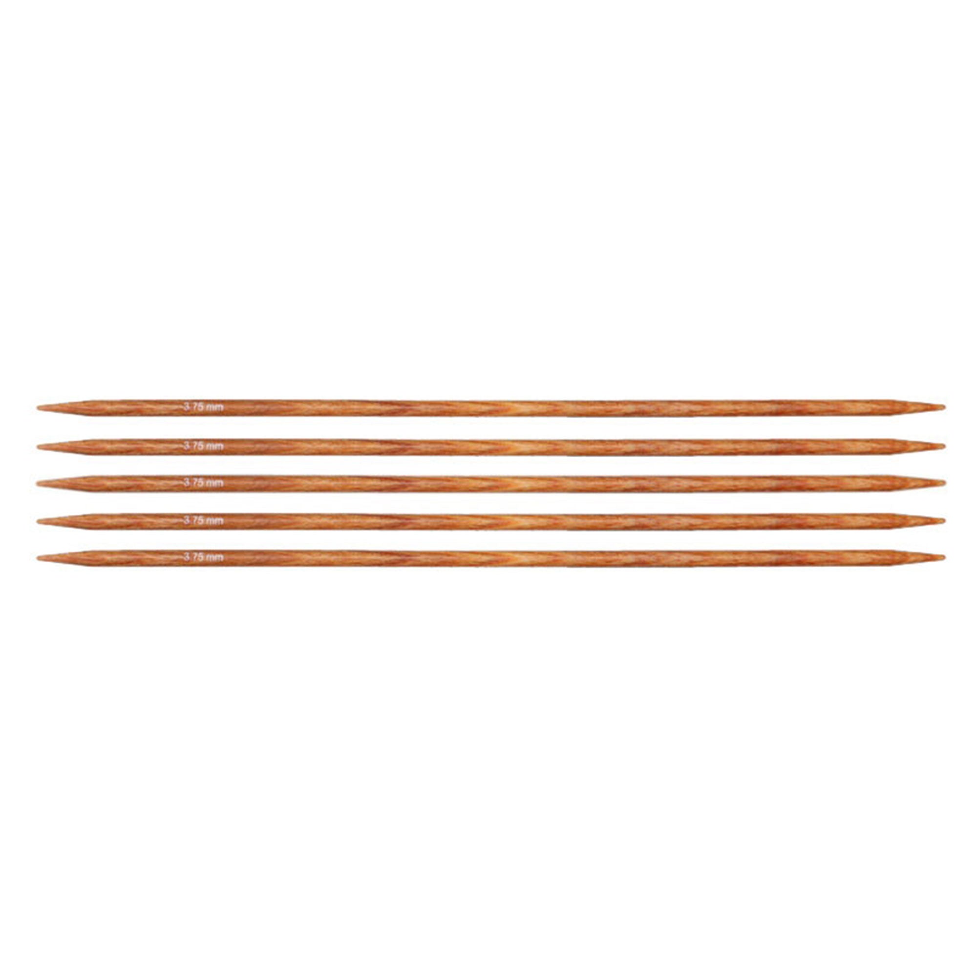 KnitPro Dreamz Double Point Needles - US Size 1 - 6 (2.25mm) Vibrant Orange Lily