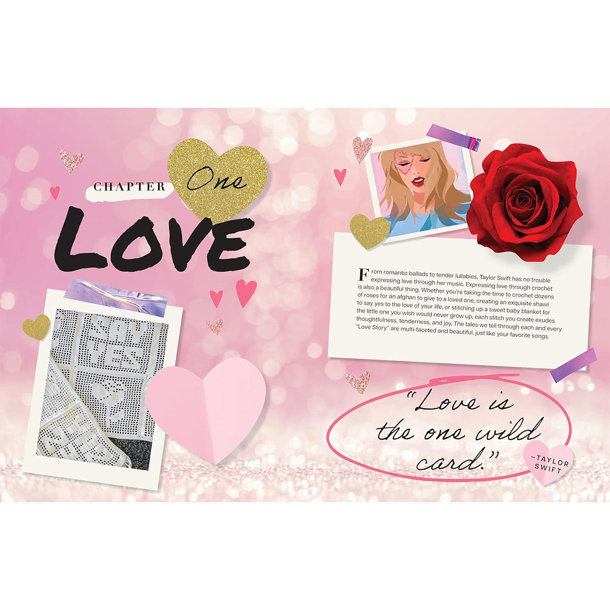 Lee Sartori's Unofficial Taylor Swift-themed Crochet Book with Over 20 Projects