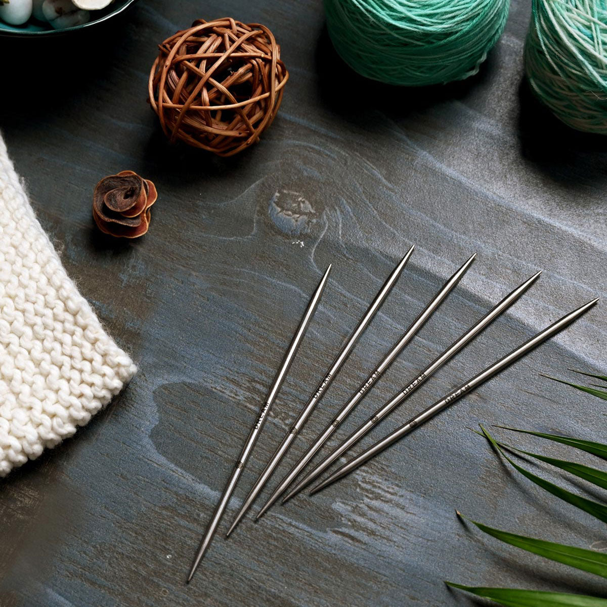 Hot! KnitPro Mindful Double Point Needles US 10.75 (7.0mm) - 6 Pack
