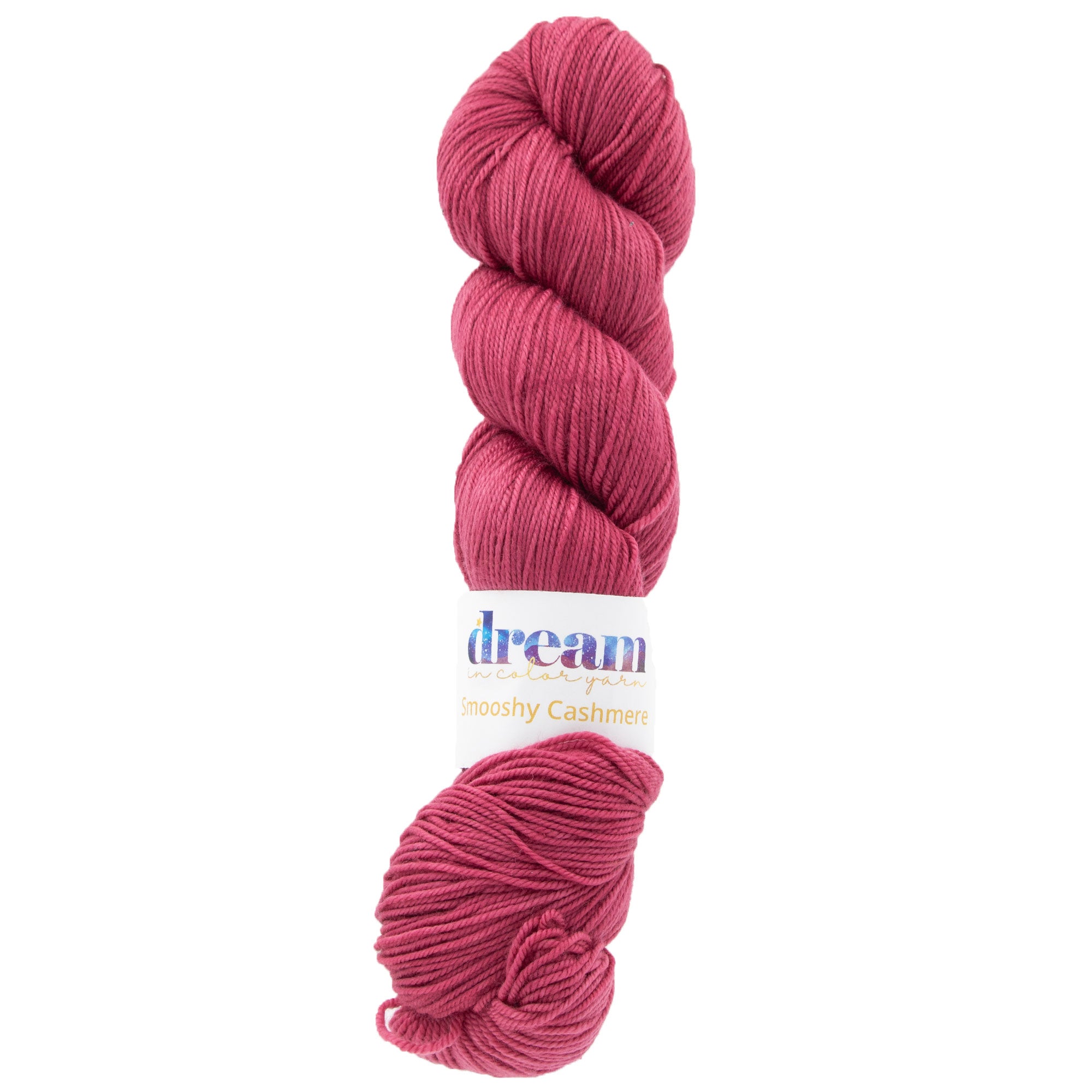 Dream in Color Smooshy Cashmere Yarn - Lay A Rose: Premium Yarn for Knitting and Crochet