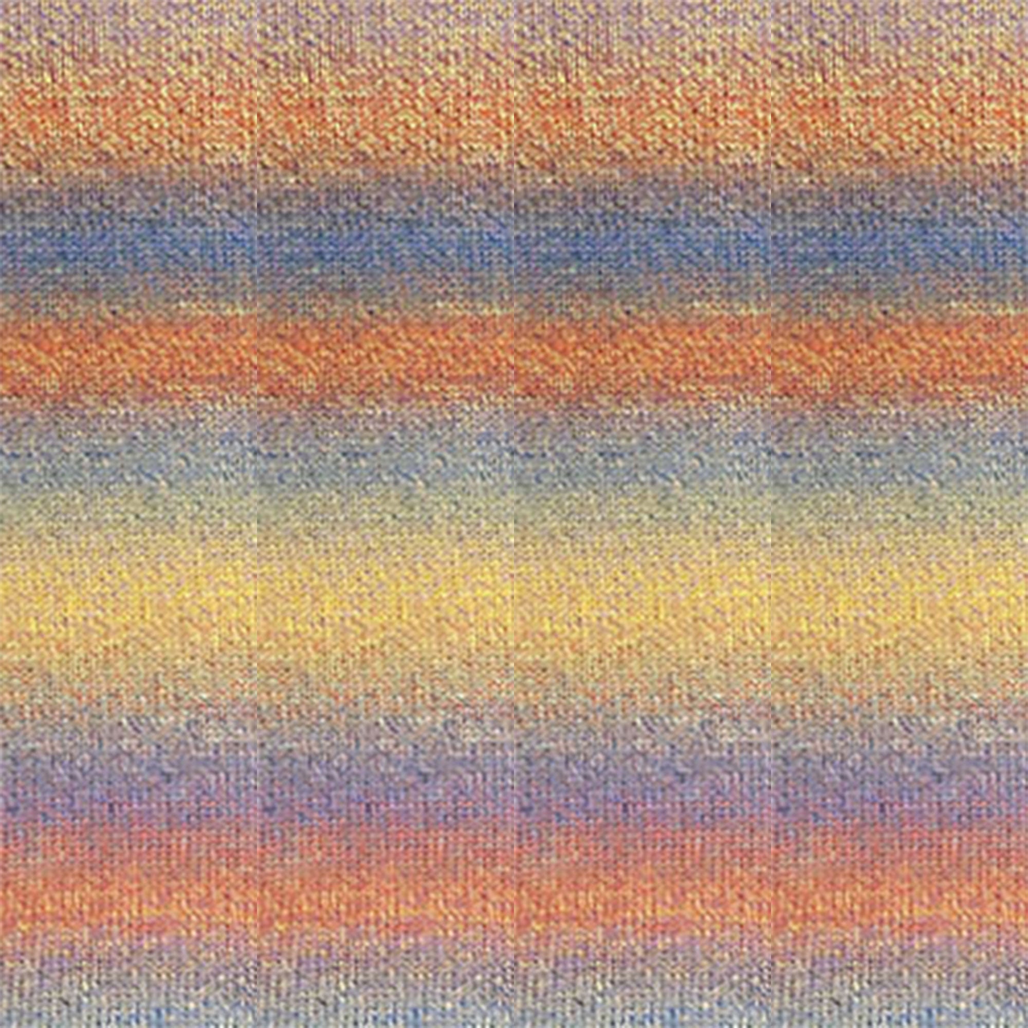 Cascade Yarns 220 Superwash Wave DK Yarn - 124 Beach Sunset with Stunning Color Shift
