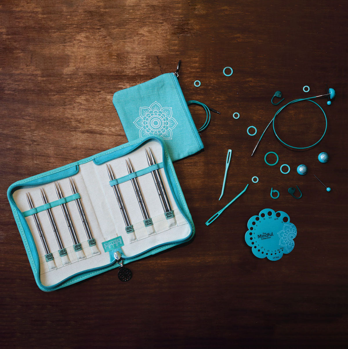 KnitPro Mindful Collection Believe Needle Set - 5 Tips Small Set