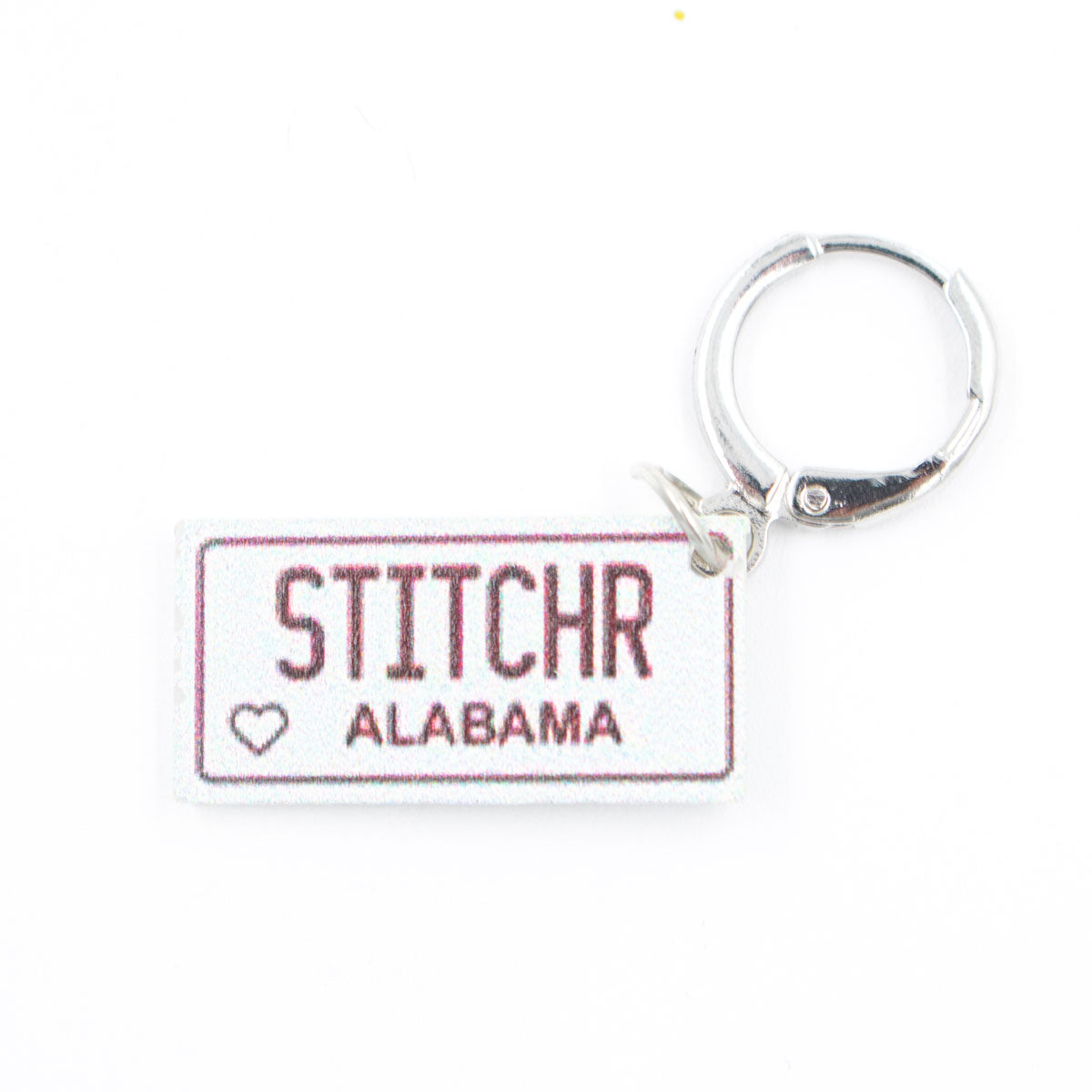 Jimmy Beans Wool State Stitch Markers - Alabama: Commemorative USA Stitchin State Road Trip Markers