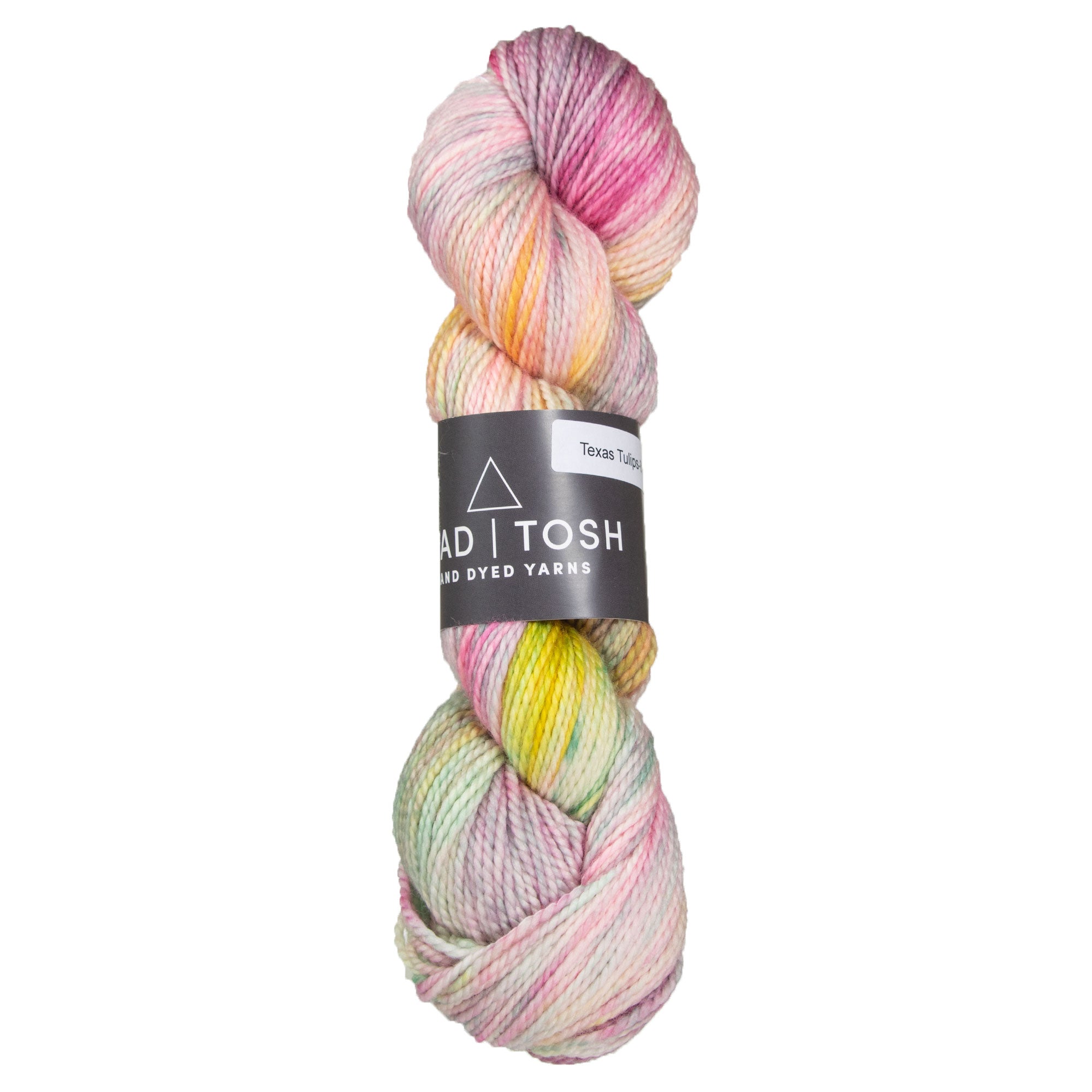 Madelinetosh Farm Twist Yarn - Exquisite Texas Tulips Hand - Dyed Wool Yarn