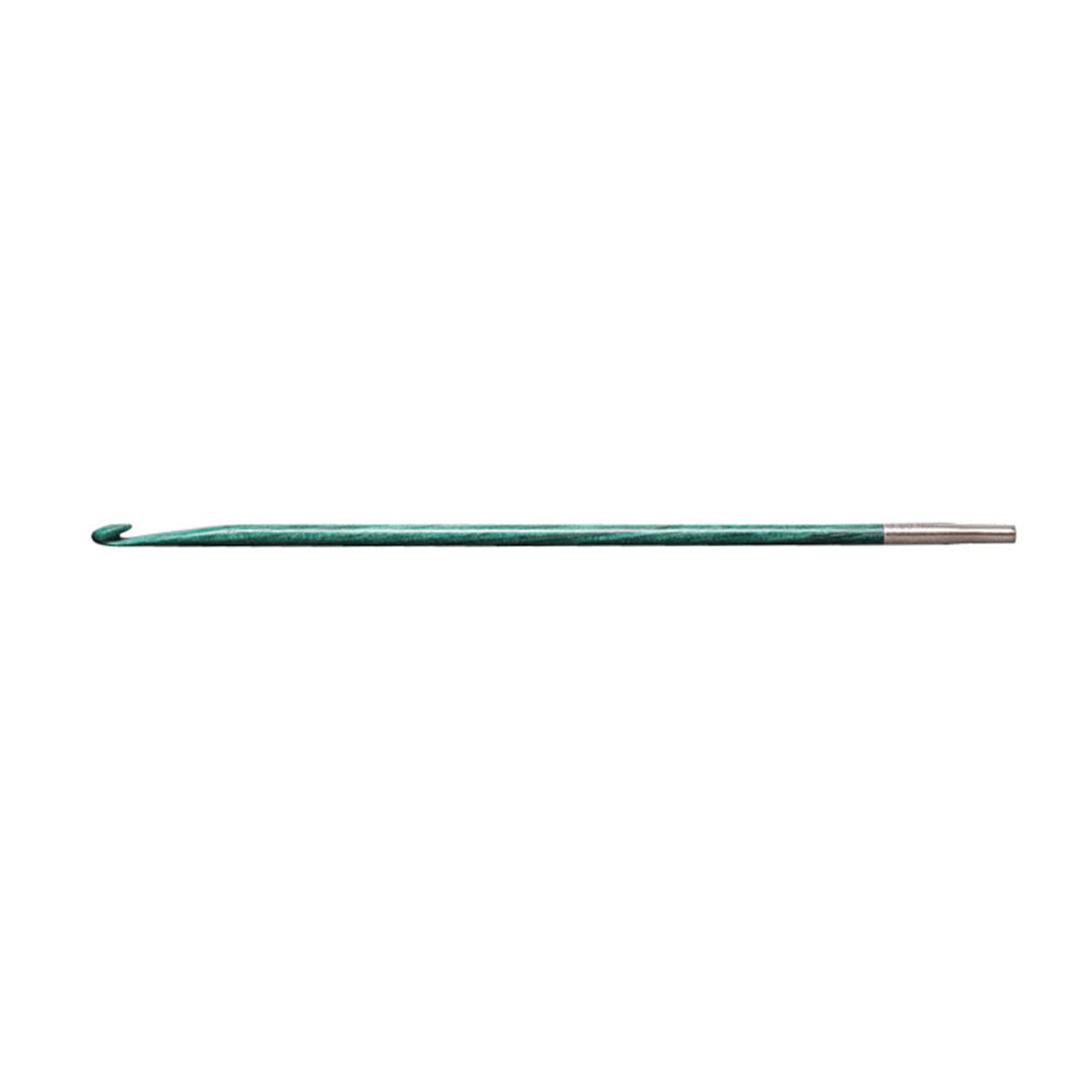 KnitPro Dreamz Tunisian/Afghan Interchangeable Crochet Hooks - Size E (3.5mm) in Stunning Aquamarine