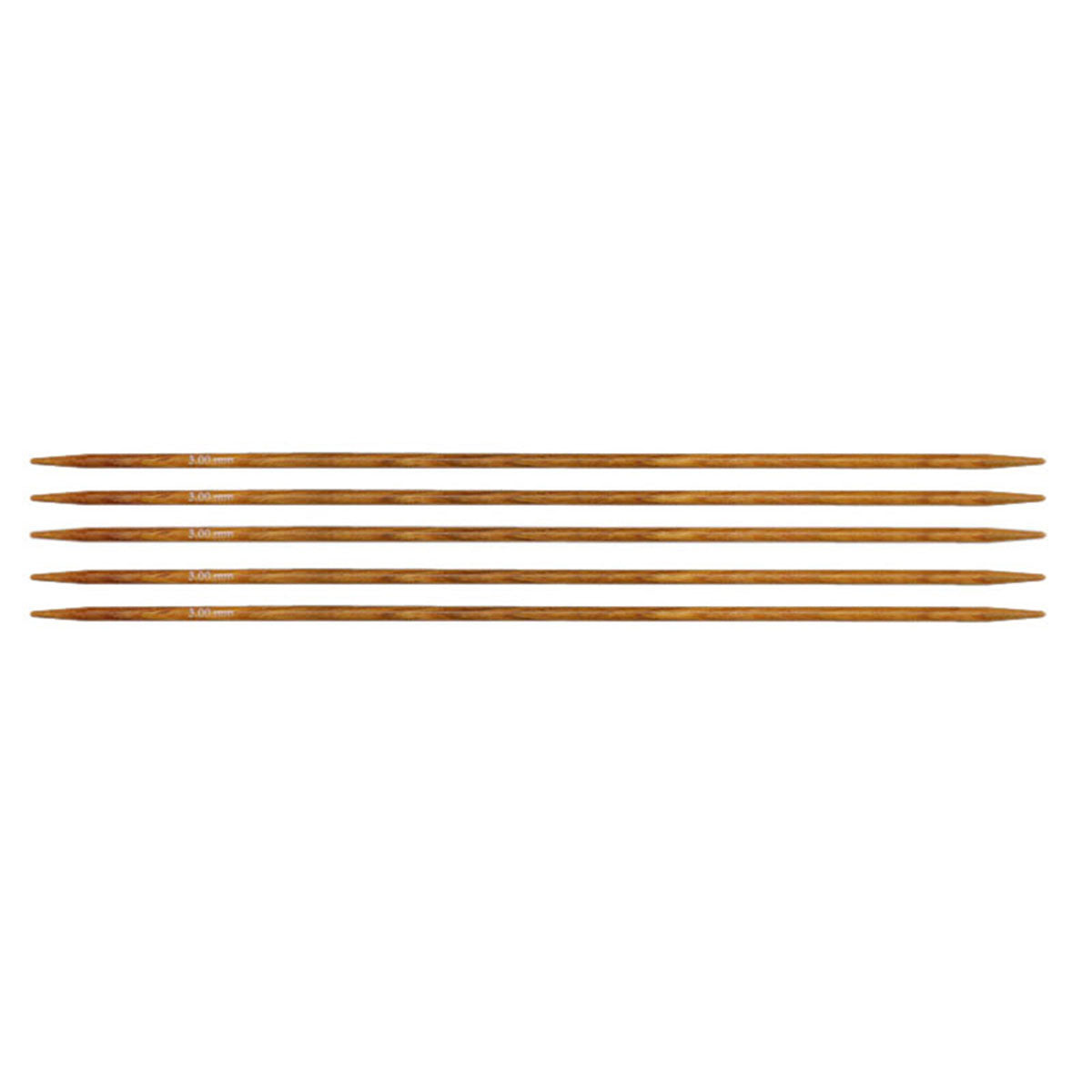 KnitPro Dreamz Double Point Needles - Vibrant Yellow Topaz, US Sizes 2.5 - 5 (3.0mm)