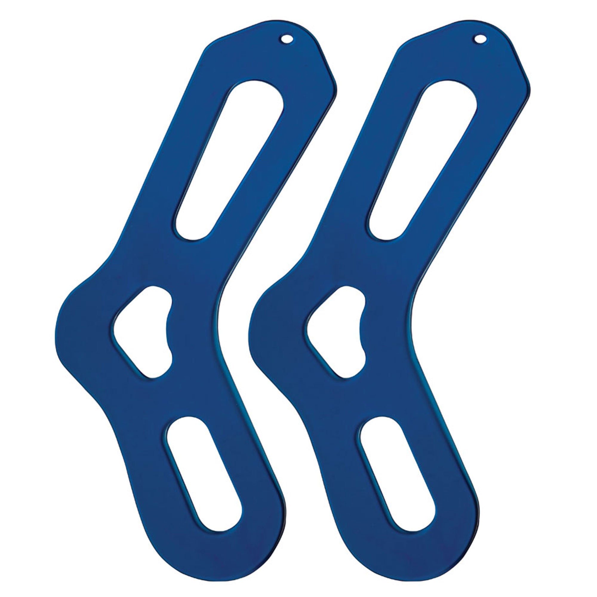 KnitPro Translucent Aqua Medium Sock Blockers - Ideal for Perfectly Shaped Socks